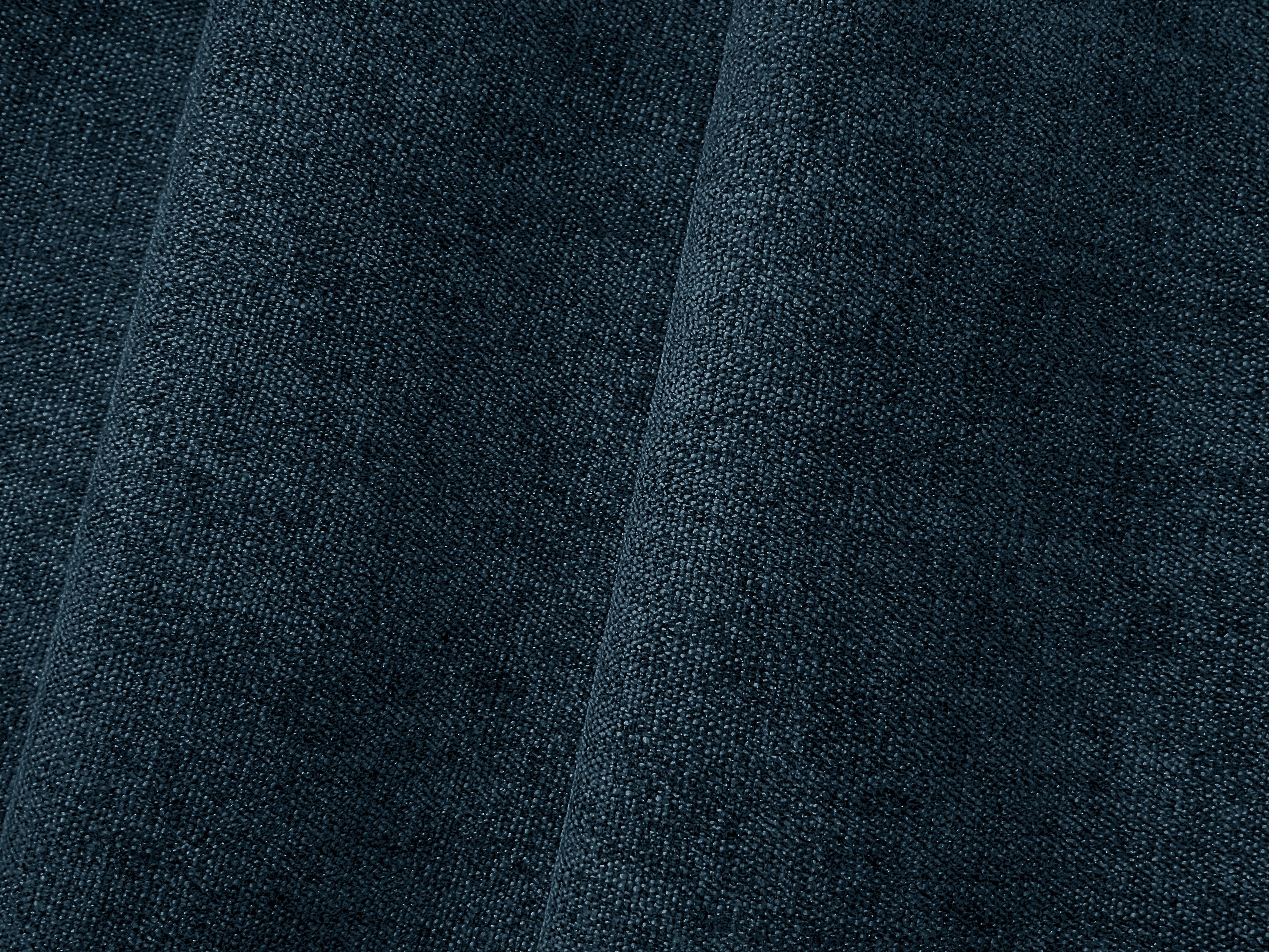 Sofa modułowa BLOOM - element lewostronny ciemnoniebieski szenil