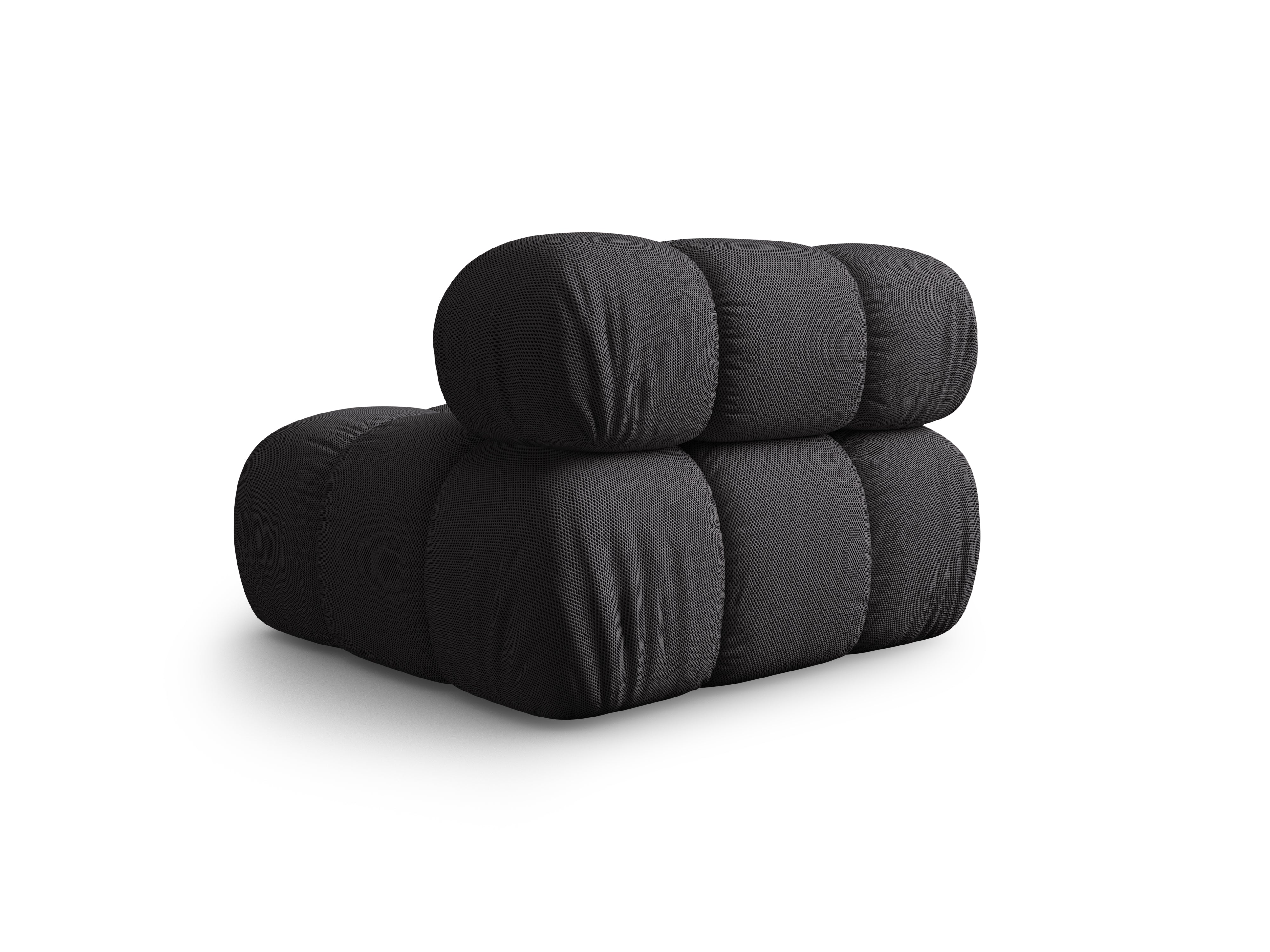 Fotel / moduł BELLIS ciemnoszara tkanina 3D