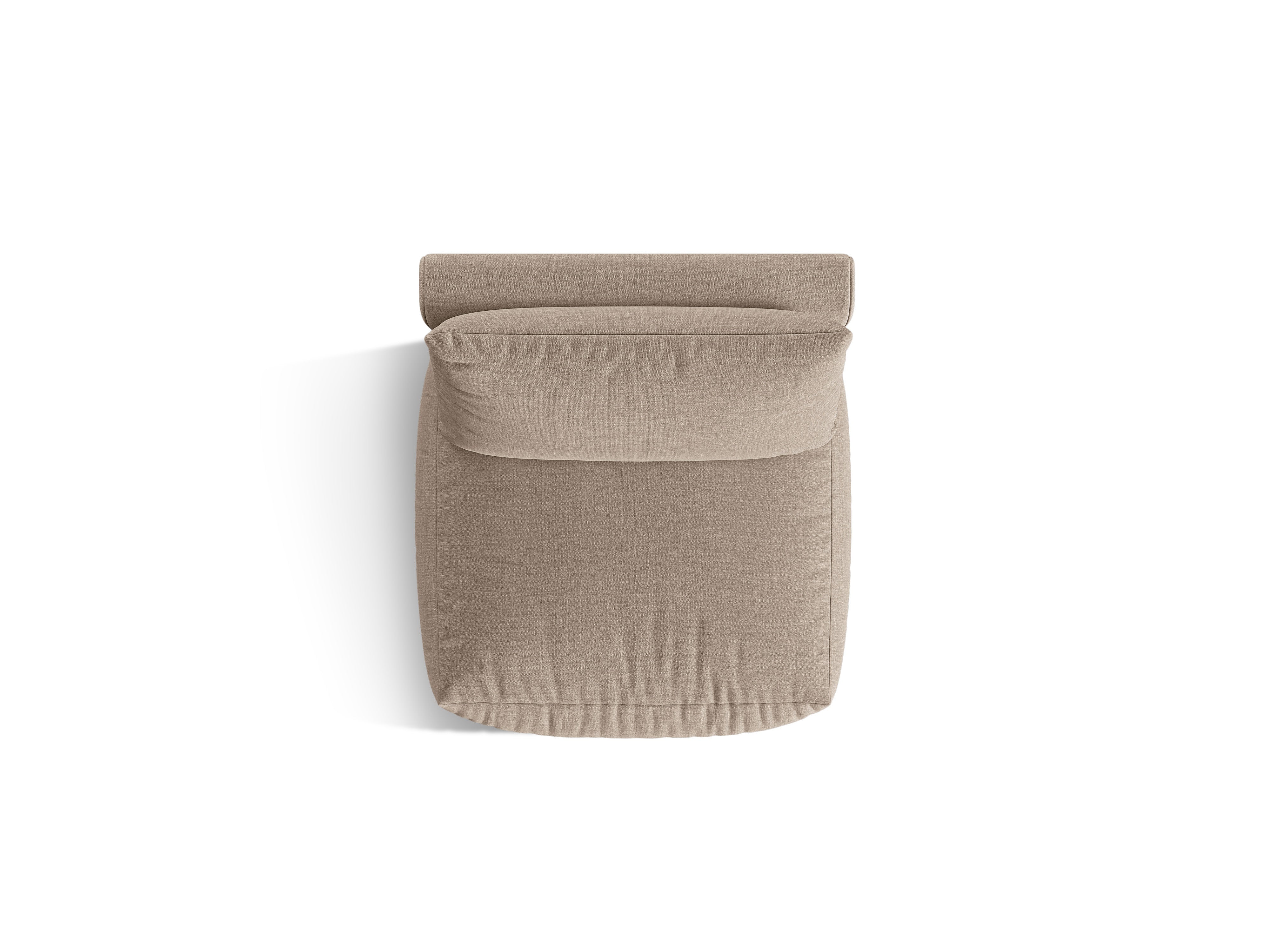 Sofa modułowa CHRIS - element środkowy piaskowy szenil