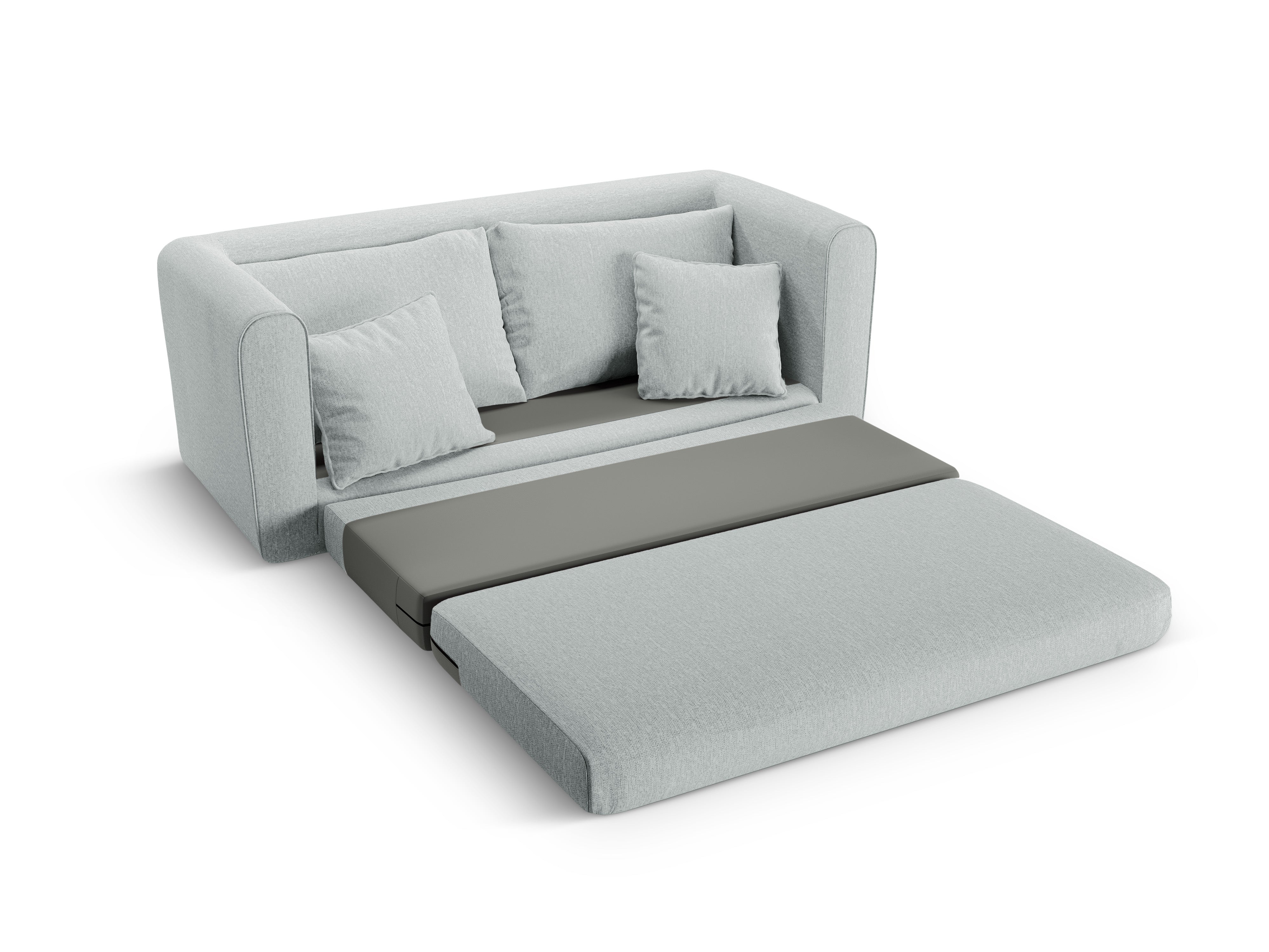 Sofa 2-Sitzer mit Schlaffunktion LIDO mintgrün
