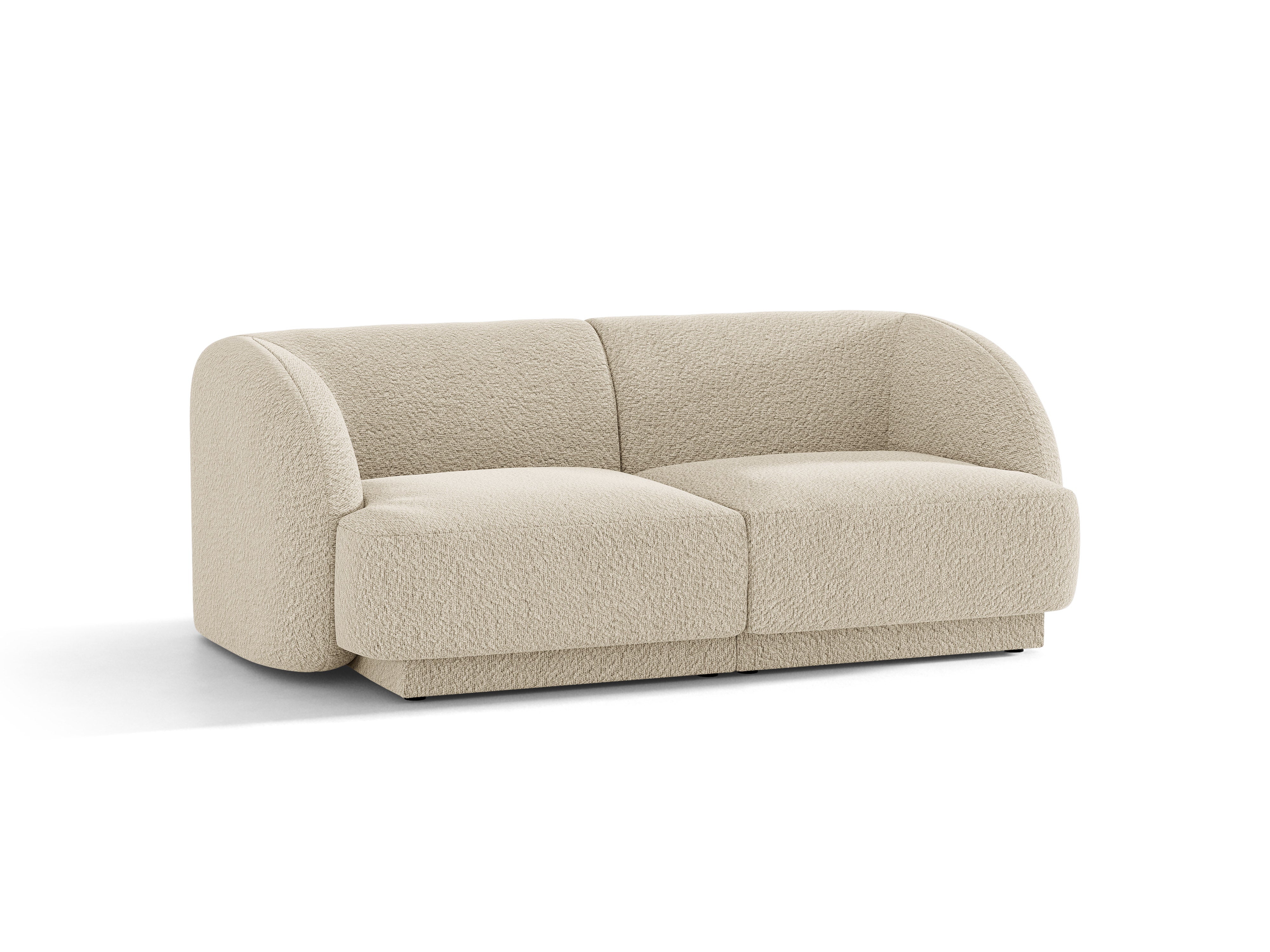 Sofa 2-osobowa MILEY beżowy boucle