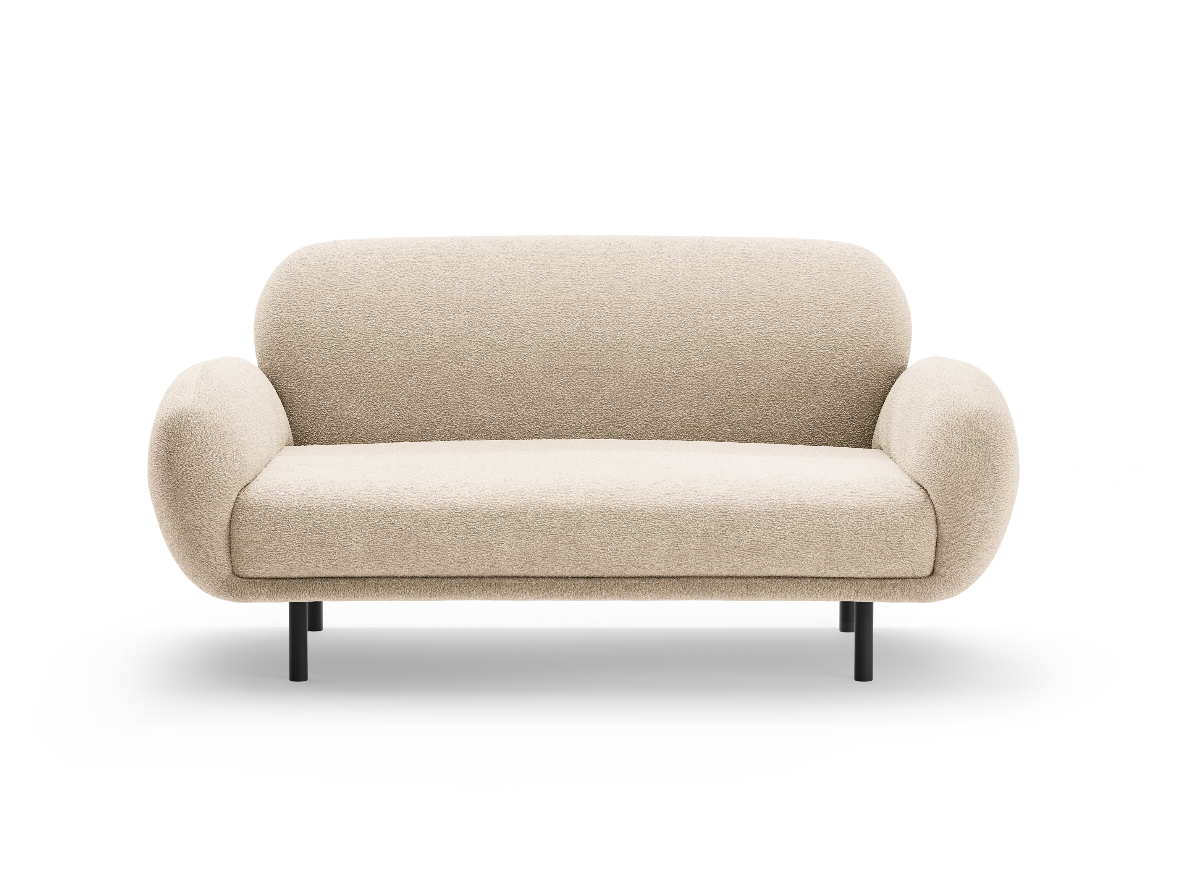 2-seater Sofa POPPY beige boucle
