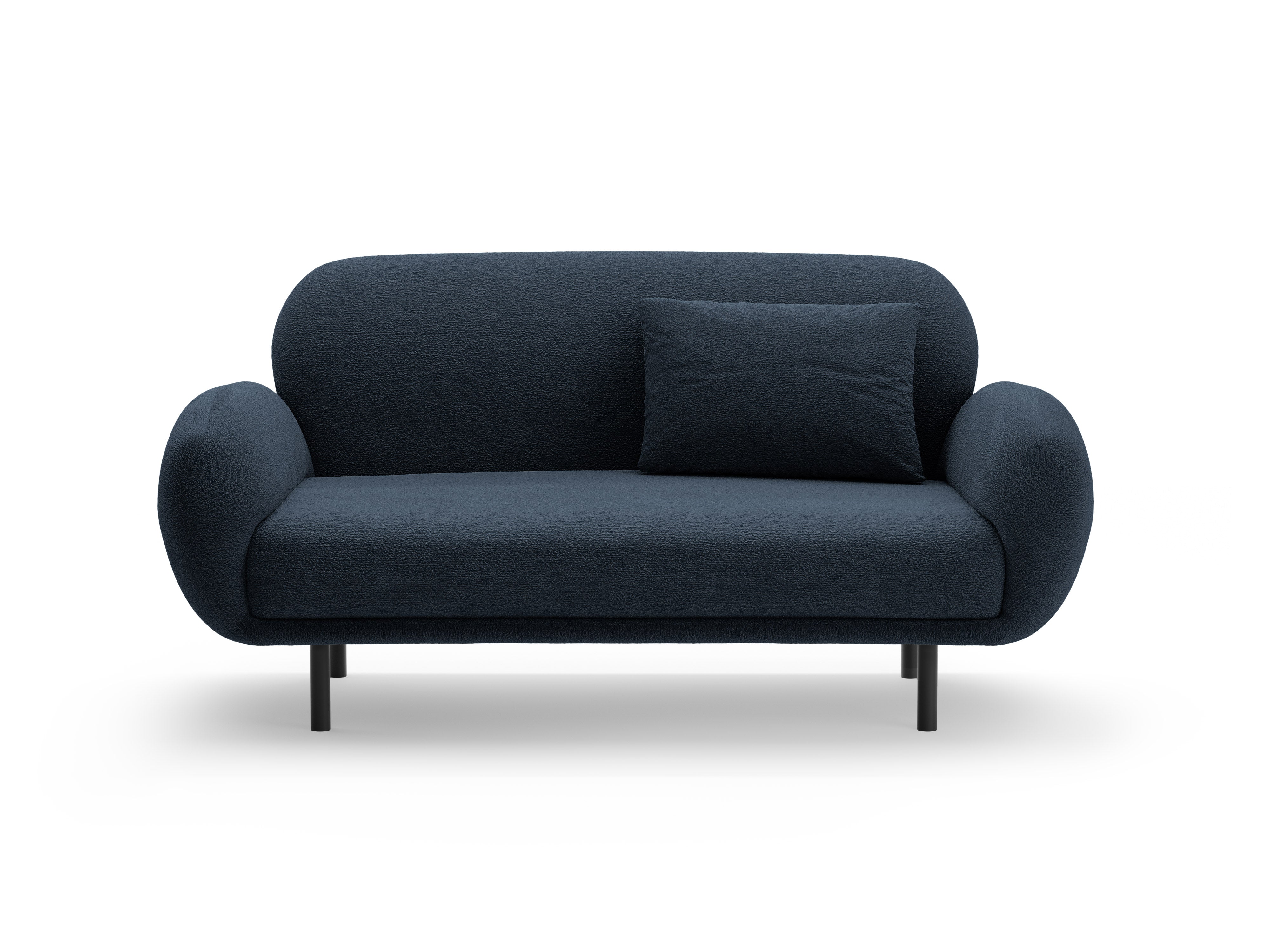 Sofa 2-osobowa POPPY granatowy boucle
