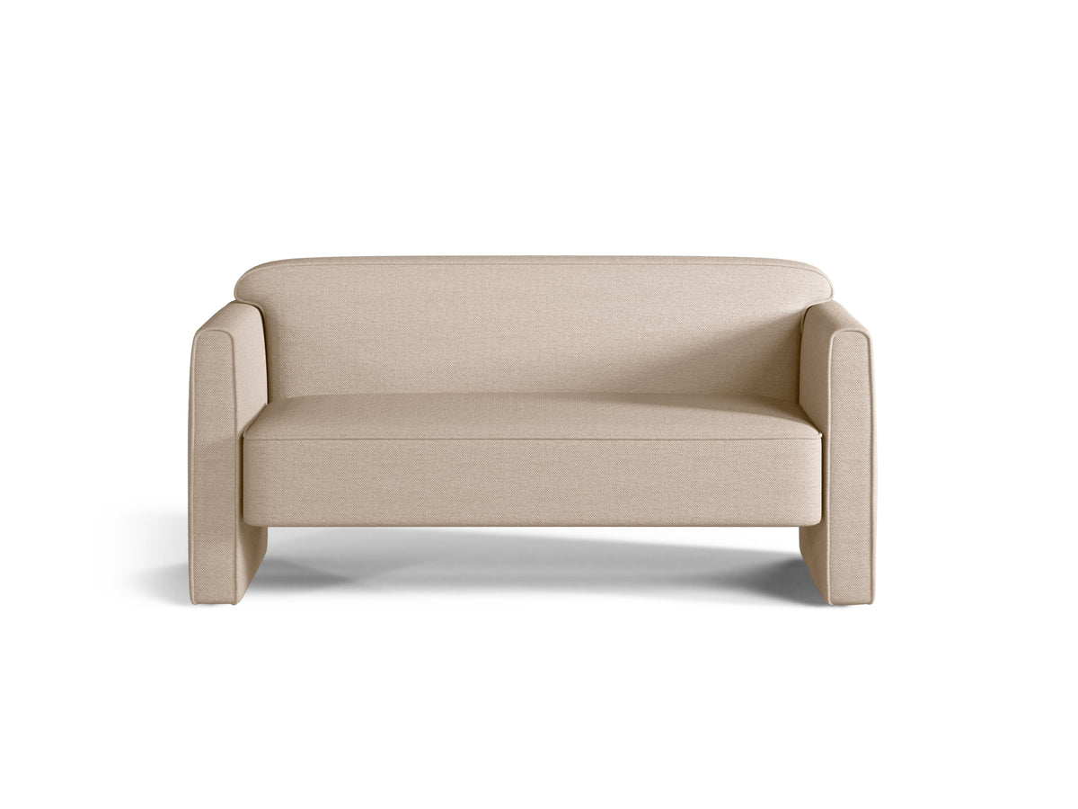 Sofa 2-osobowa ABBY piaskowy