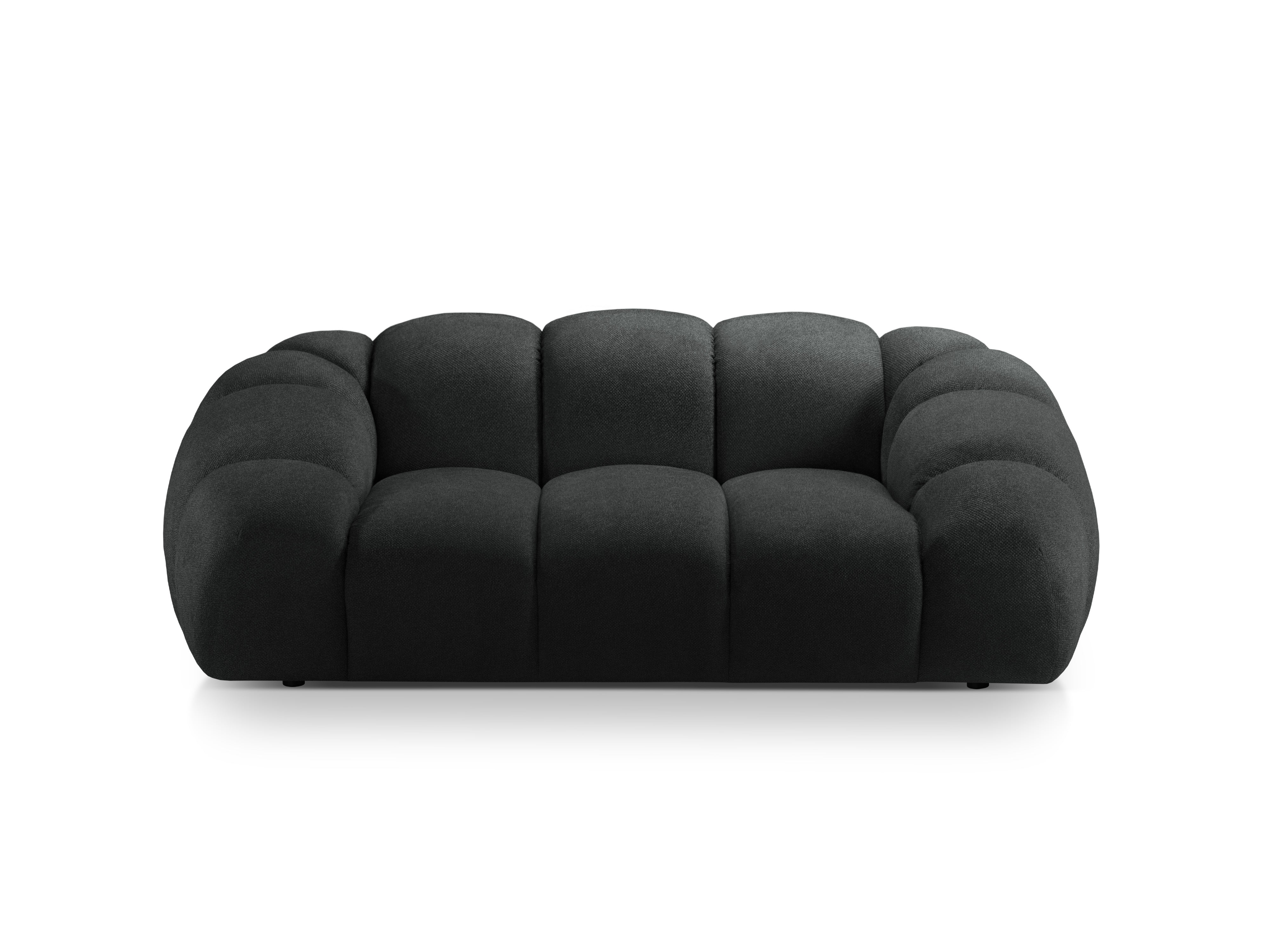 Sofa 2-osobowa DIANA antracytowy szenil