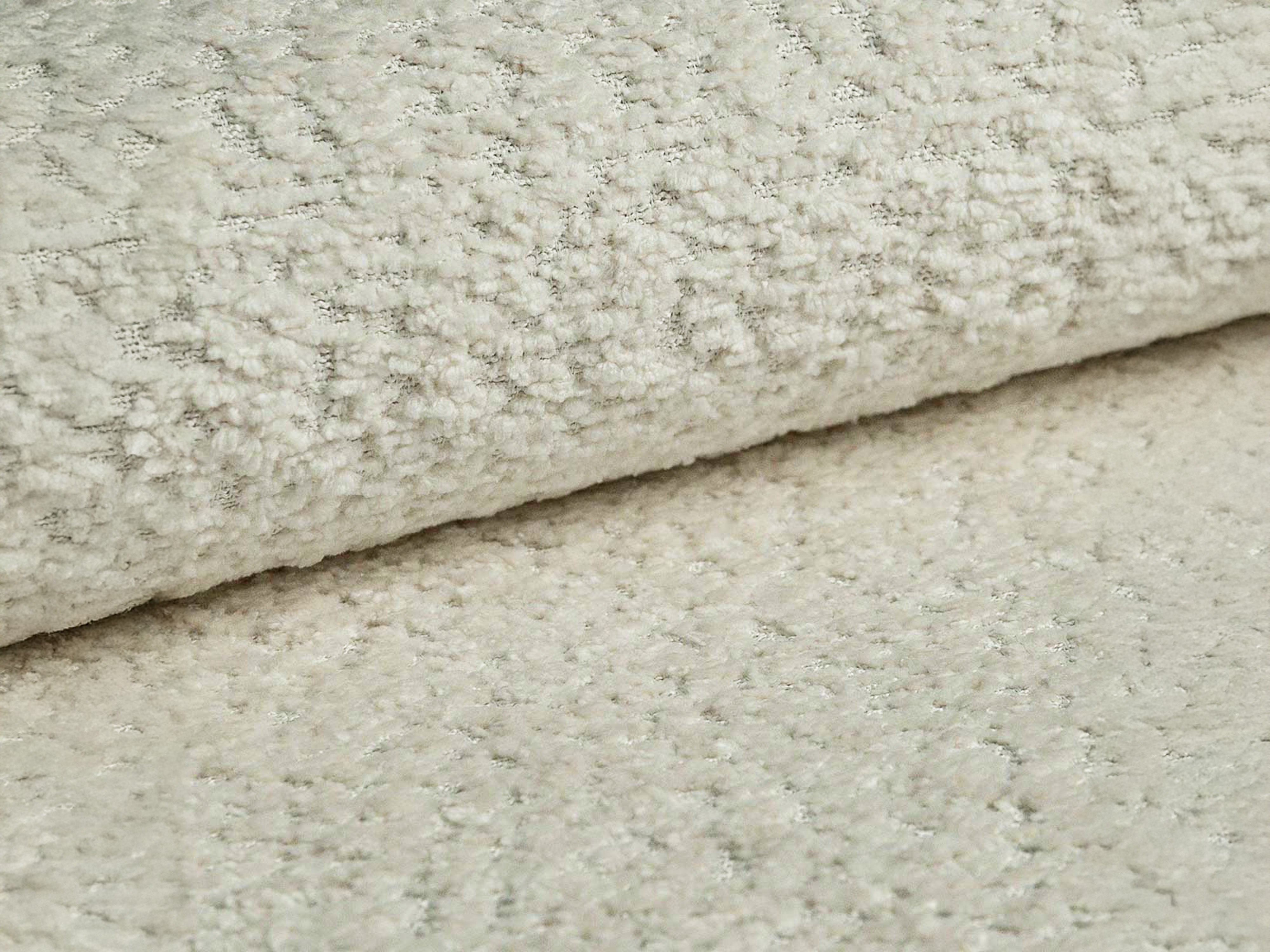 Sofa 2-osobowa ABBY kość słoniowa boucle