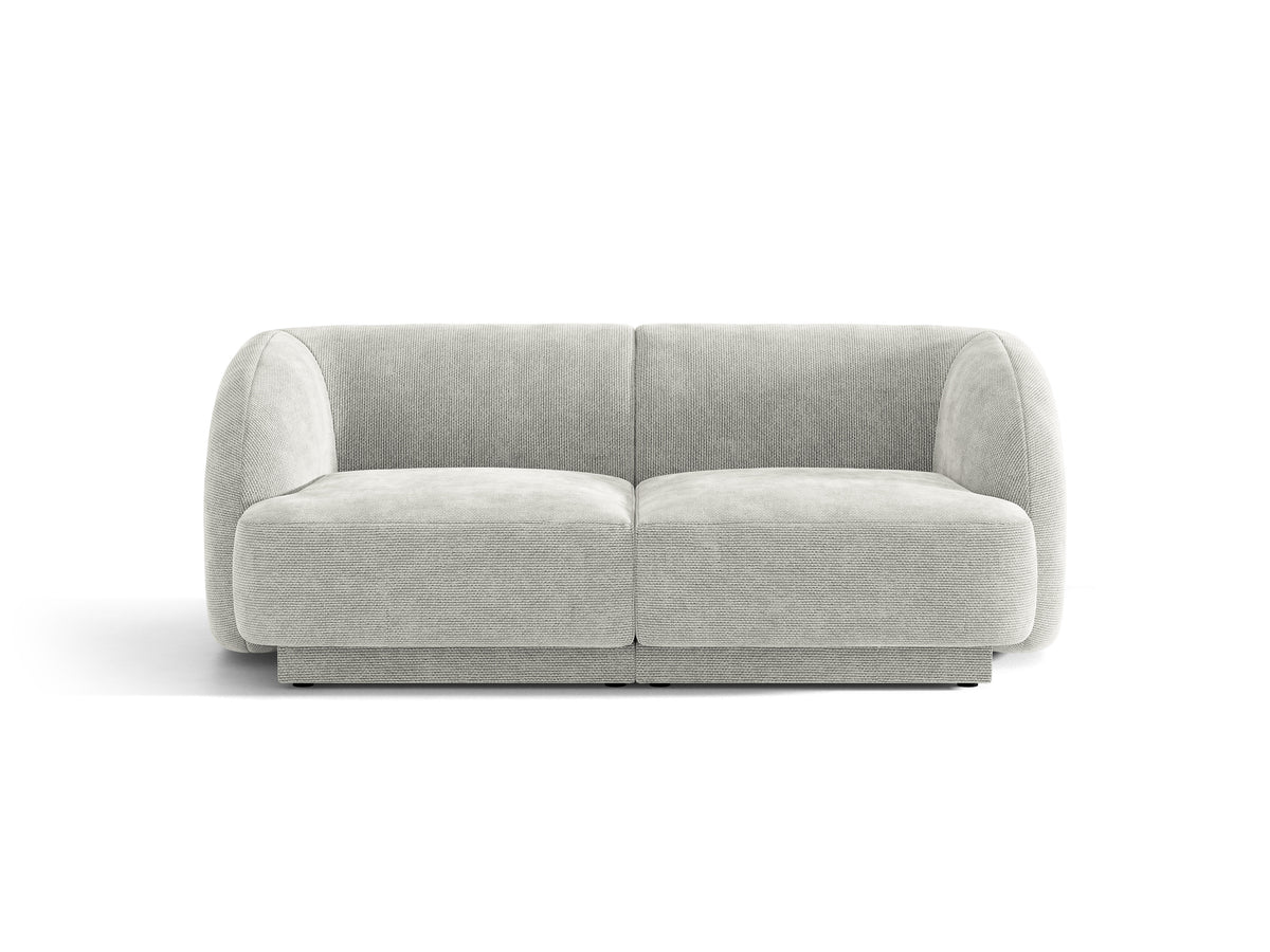 Sofa 2-osobowa MILEY szary szenil do salonu