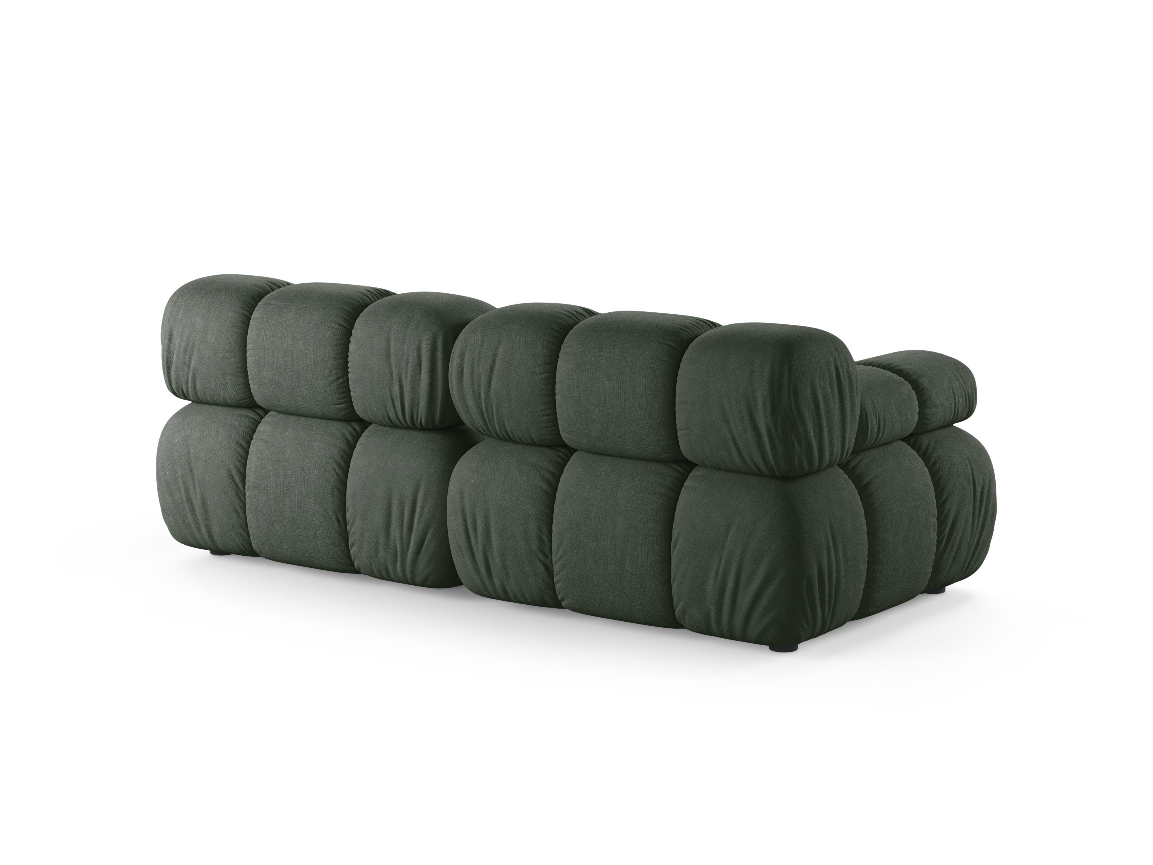 Sofa modułowa 2-osobowa BELLIS ciemnozielony