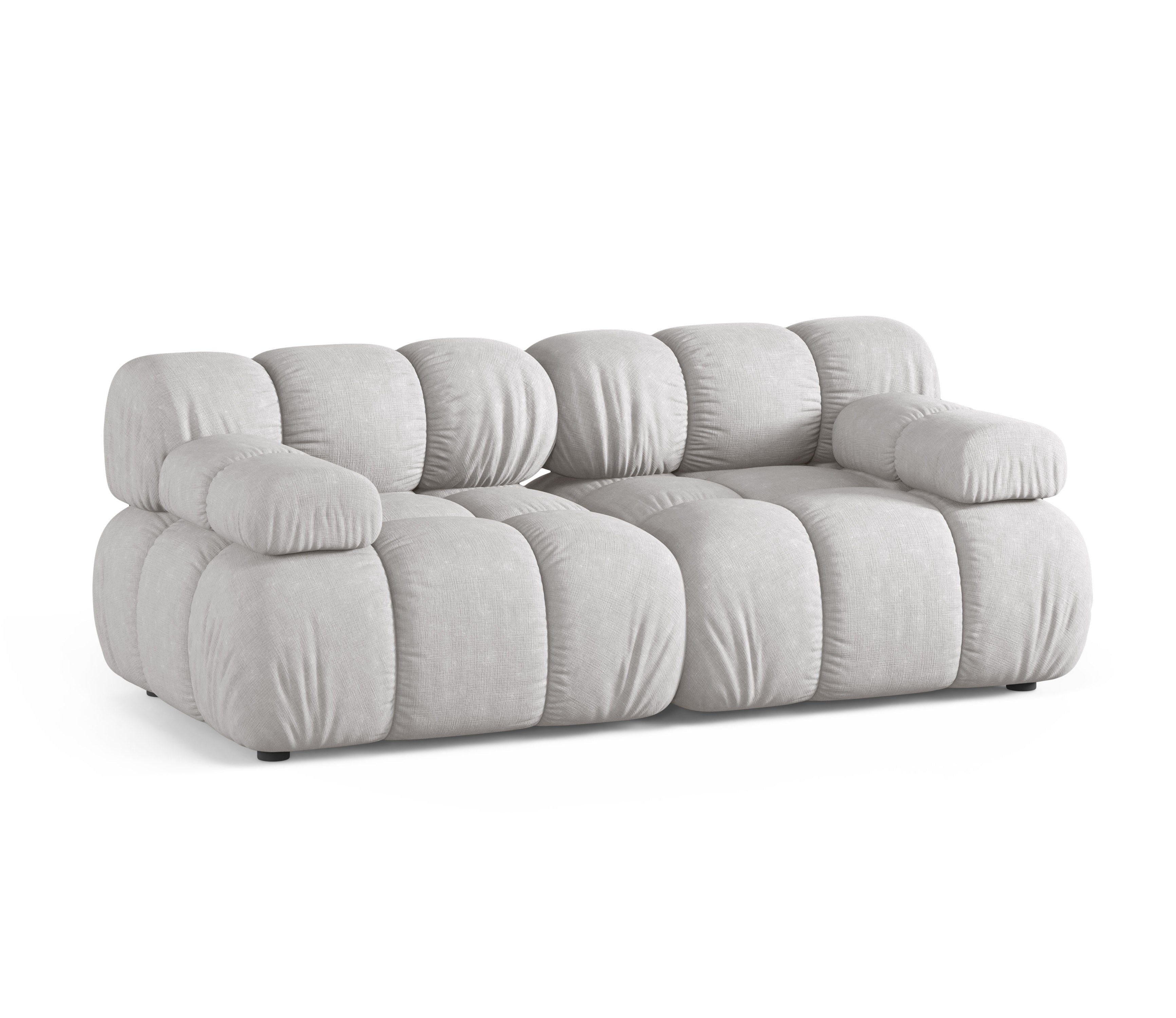 Sofa modułowa 2-osobowa BELLIS jasnoszary