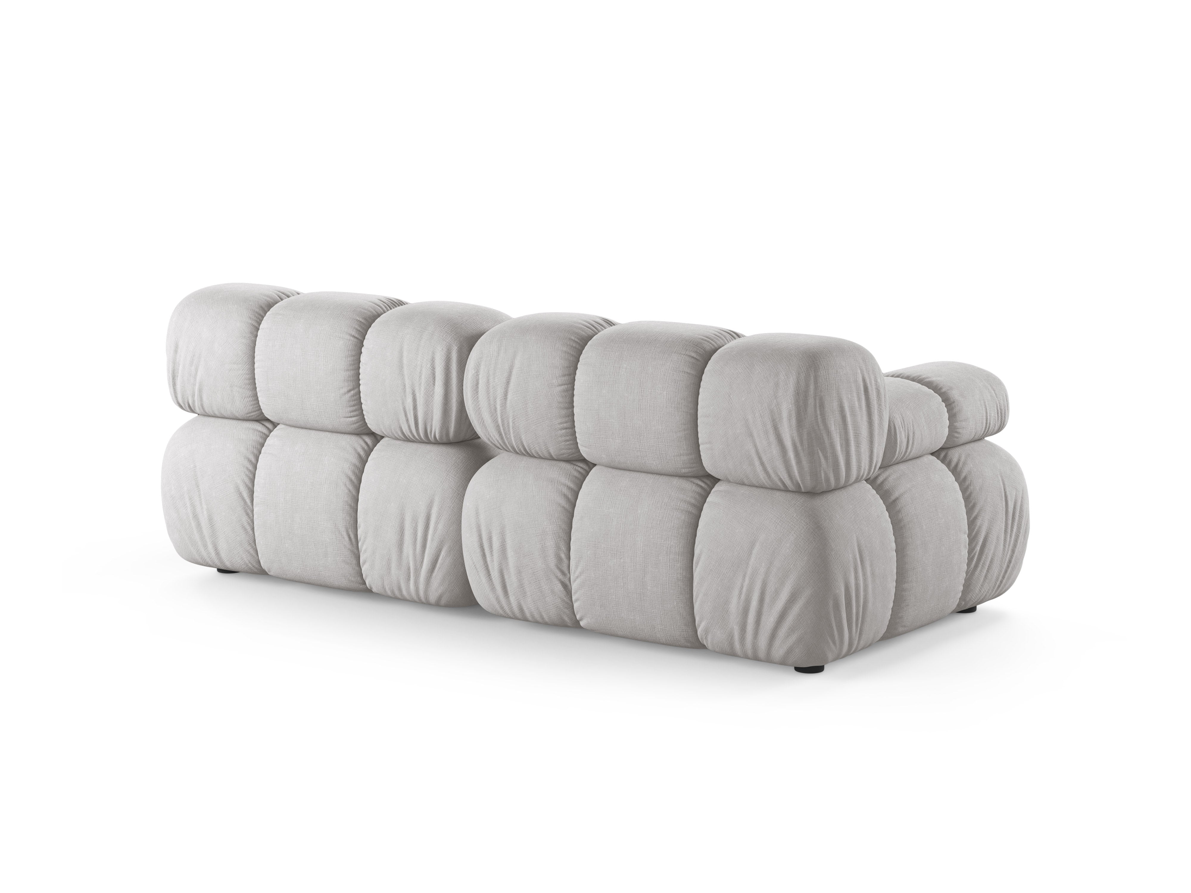 Sofa modułowa 2-osobowa BELLIS jasnoszary