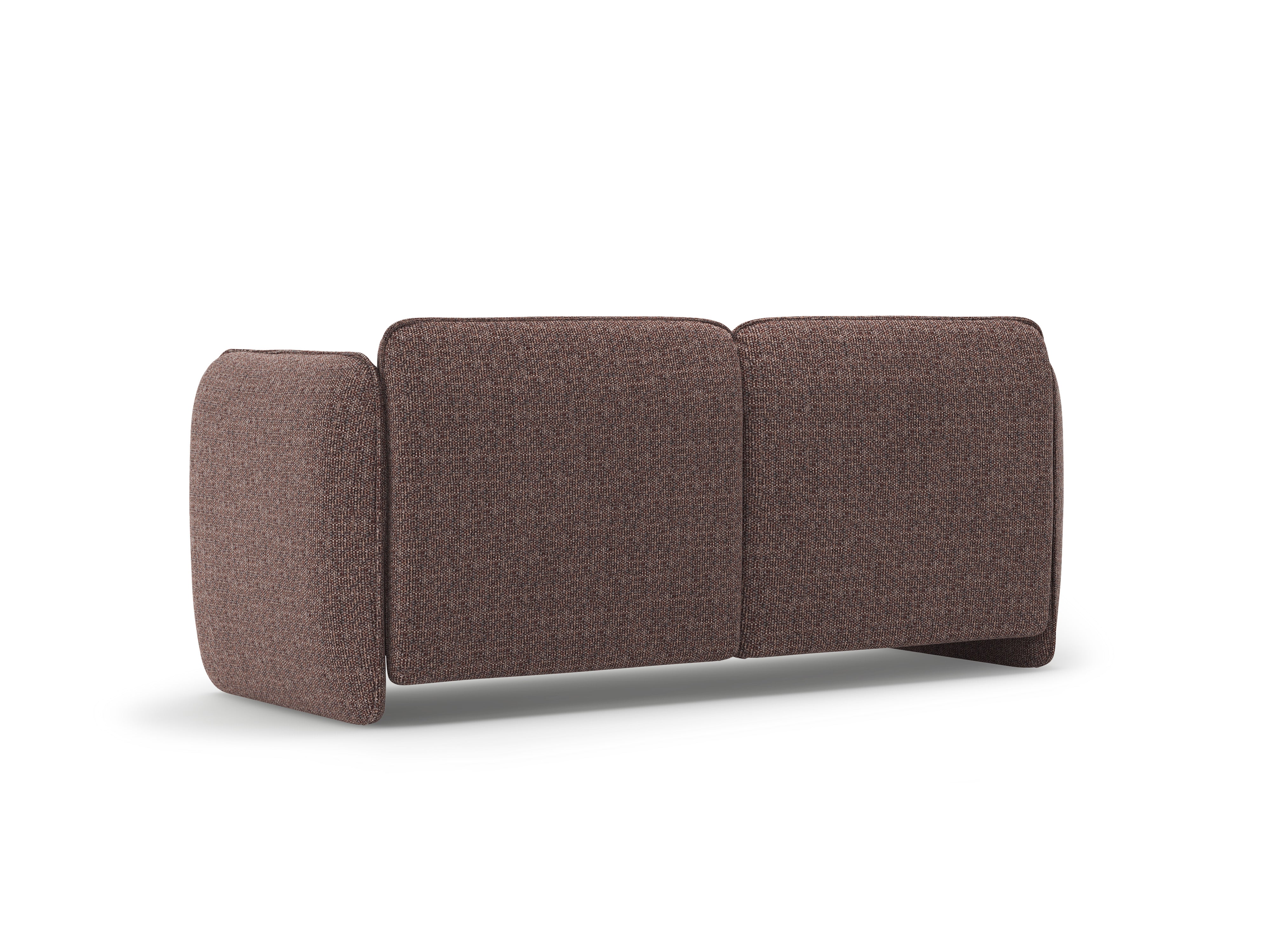 Sofa 2-osobowa GEORGIA brązowy szenil