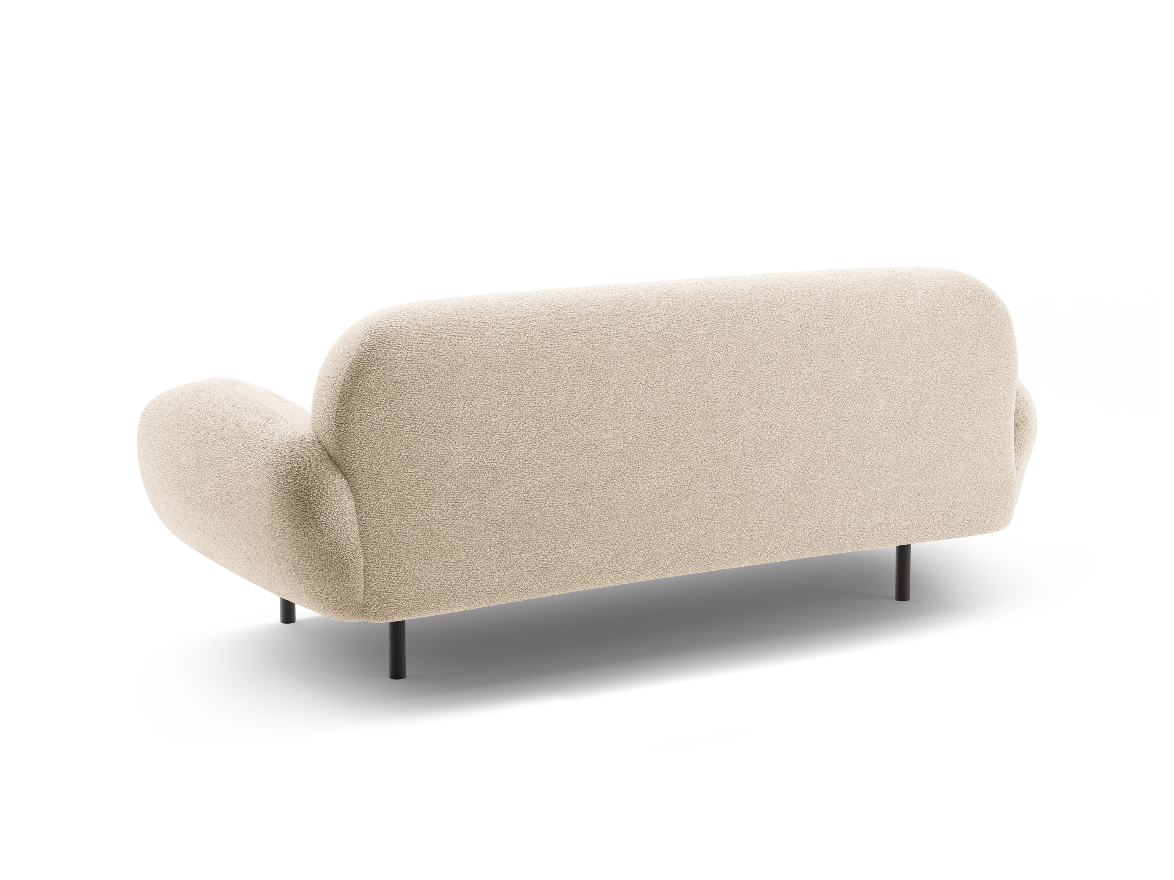 Sofa 2,5-sitzige POPPY beige Boucle