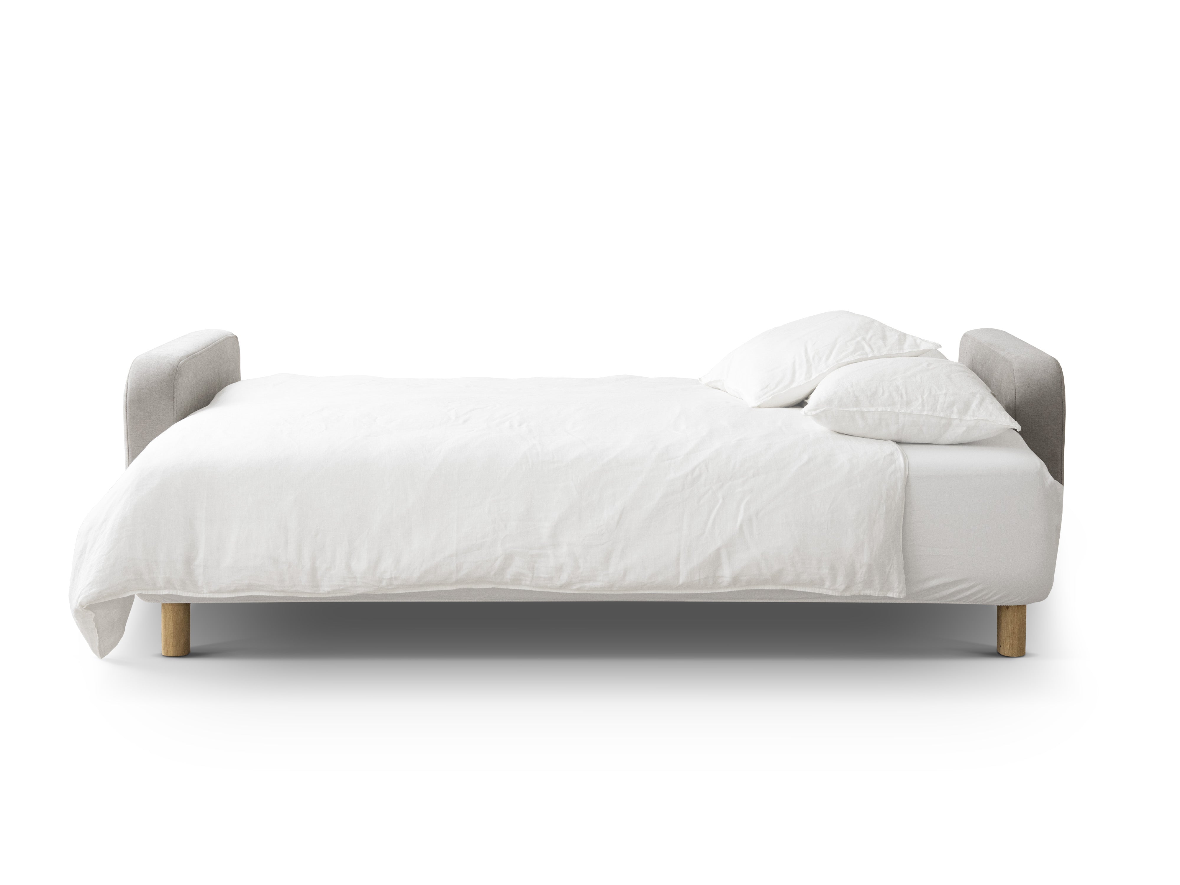 Sofa mit Schlaffunktion ELEN beige Chenille