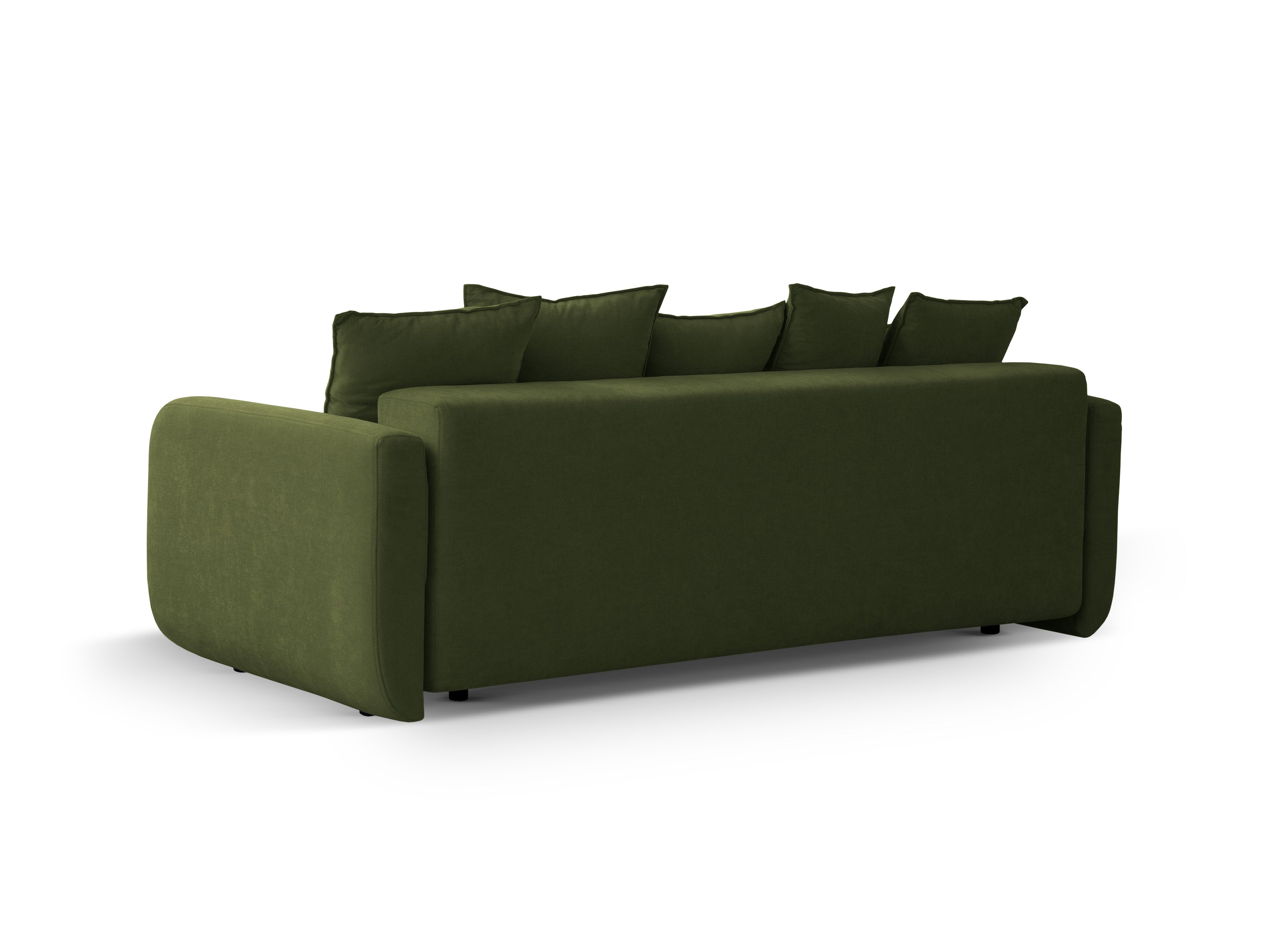 Sofa mit Schlaffunktion ELEN grün Chenille