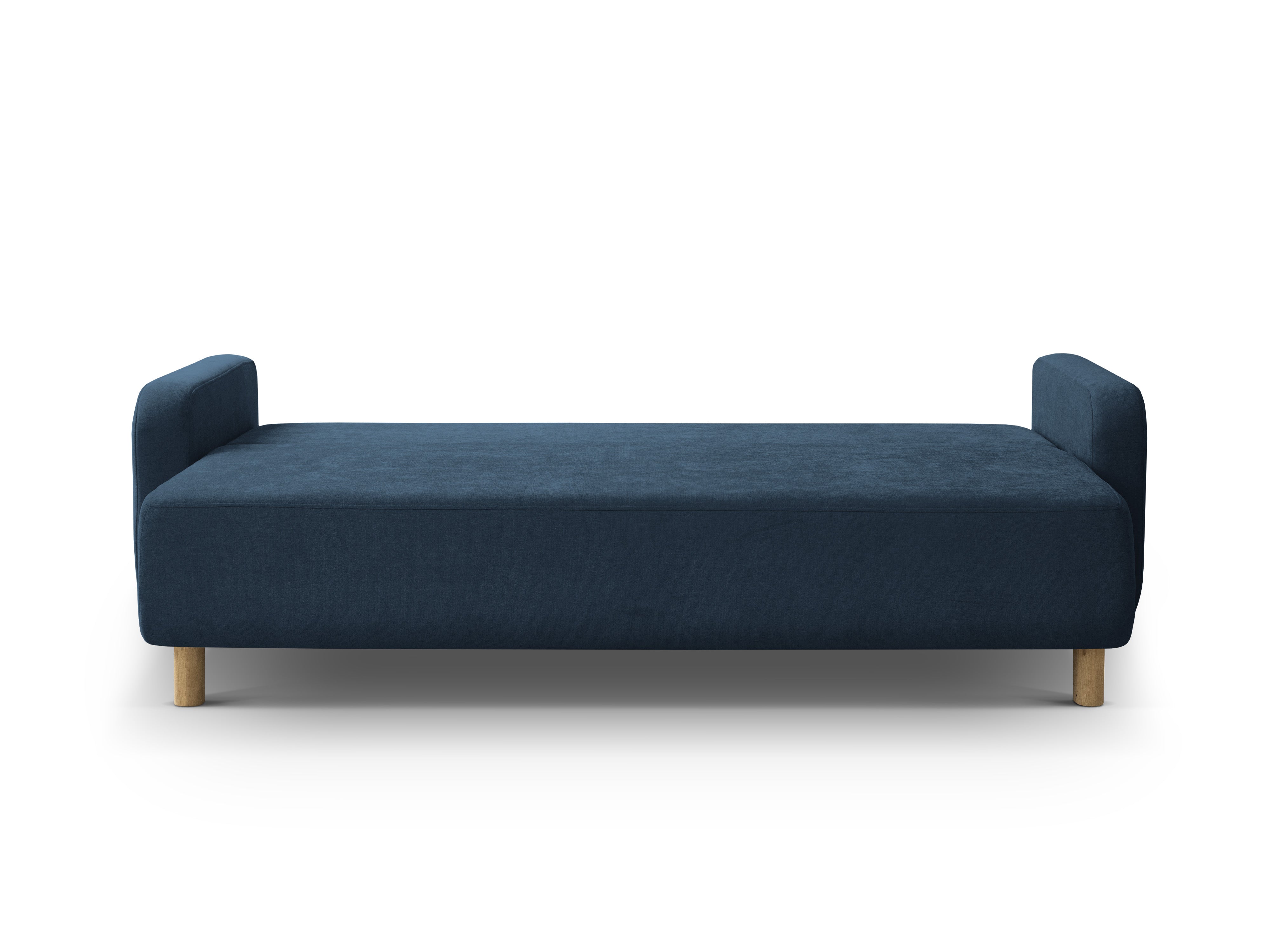 Sofa mit Schlaffunktion ELEN in marineblauem Chenille