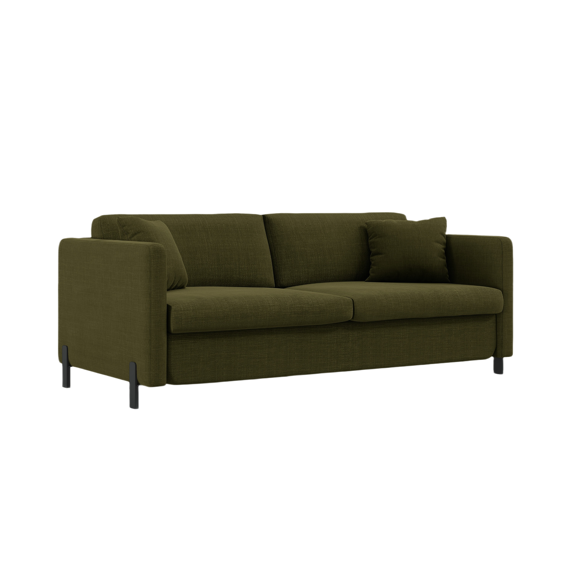 Sofa mit Bettfunktion, "Gloria", 3 Sitze, Grün, 202x102x80
In Europa gemacht