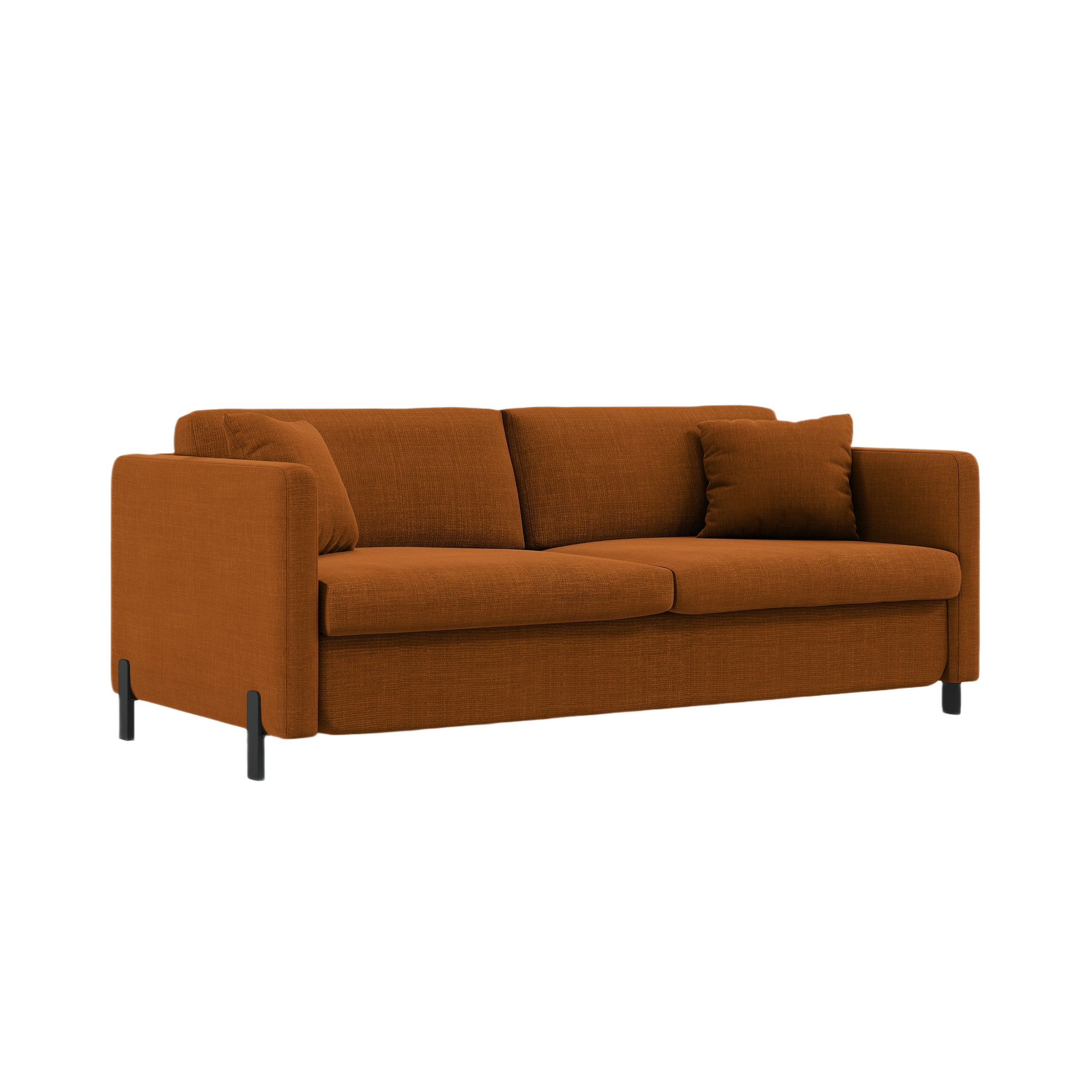 Sofa mit Bettfunktion, "Gloria", 3 Sitze, Ziegel, 202x102x80
In Europa gemacht