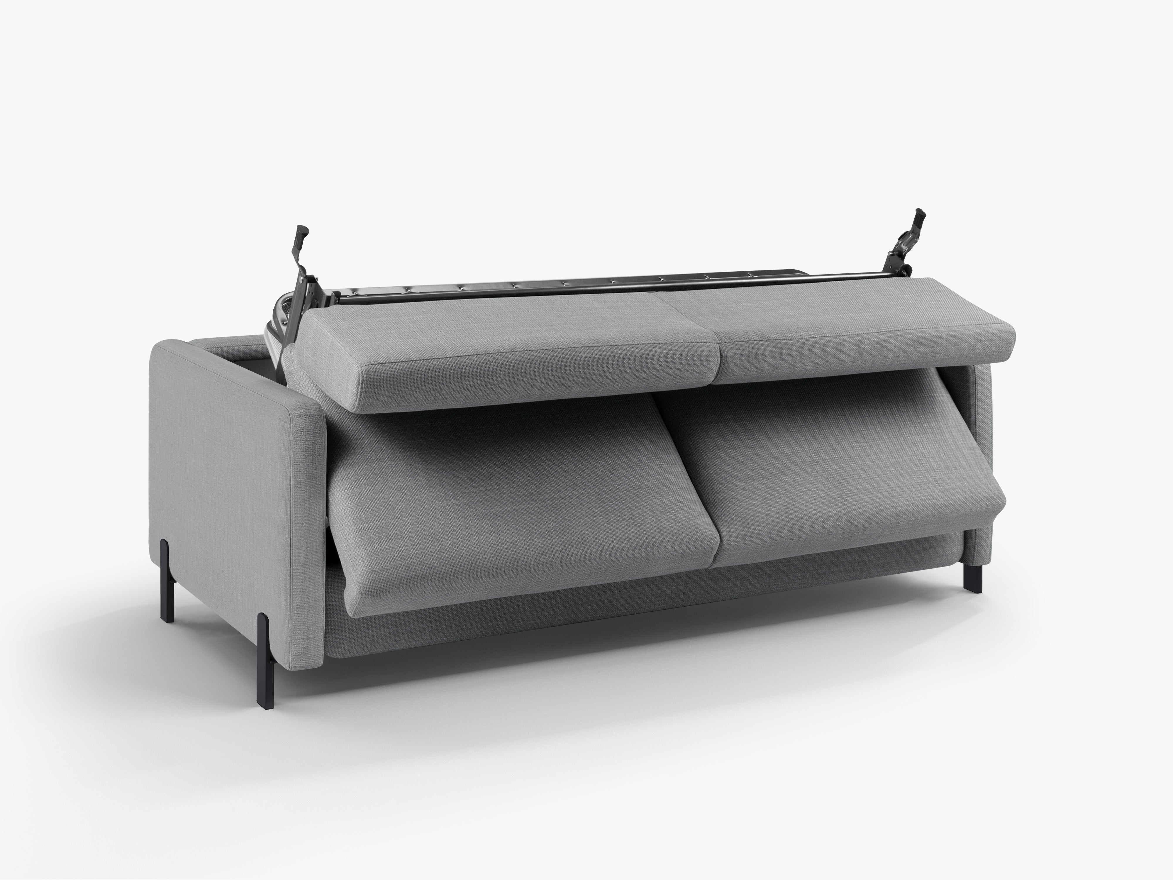 Sofa mit Bettfunktion, "Gloria", 3 Sitze, hellgrau, 202x102x80
In Europa gemacht