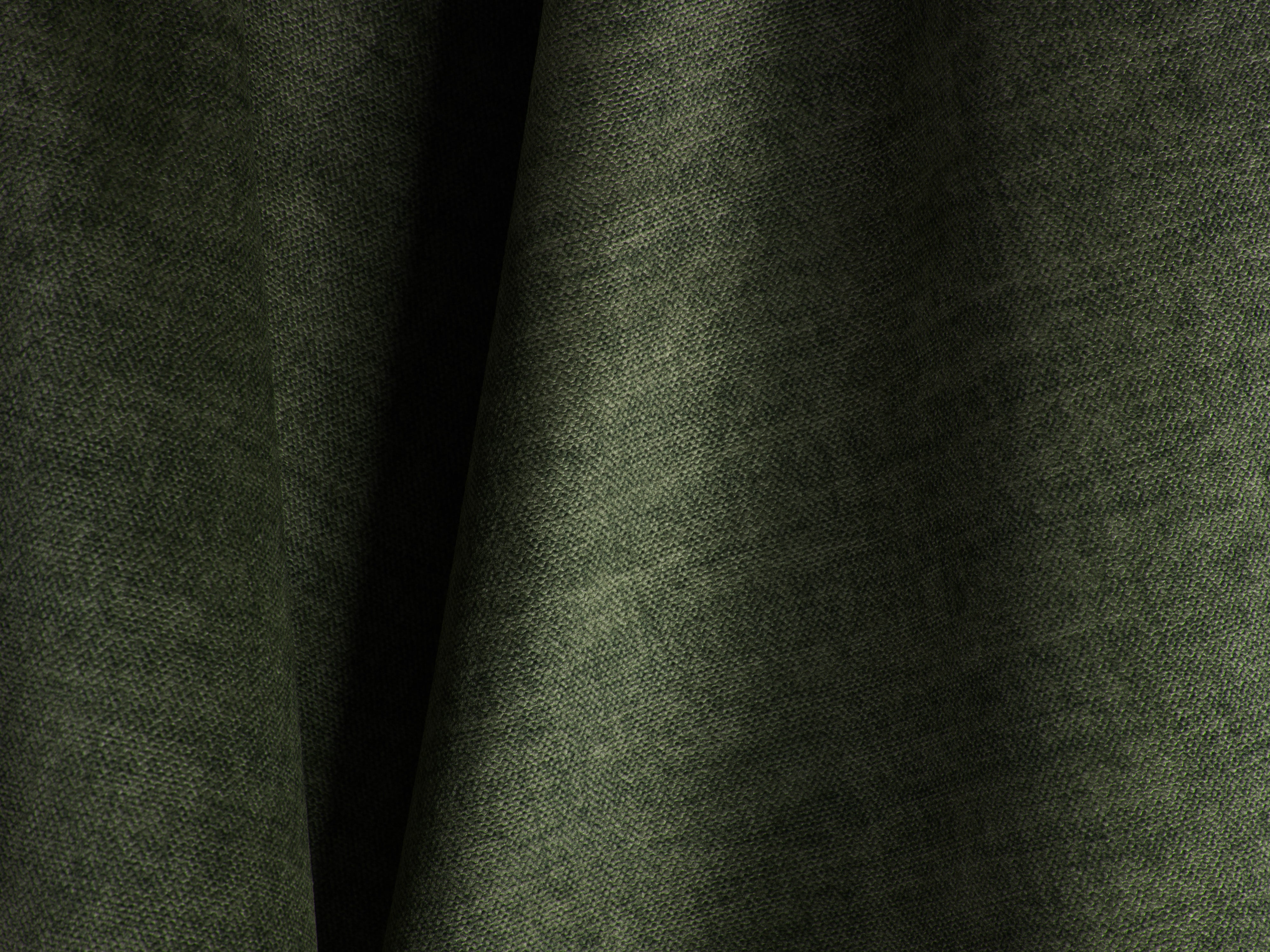 Sofa aksamitna 3-osobowa z funkcją spania MARTINA zielony