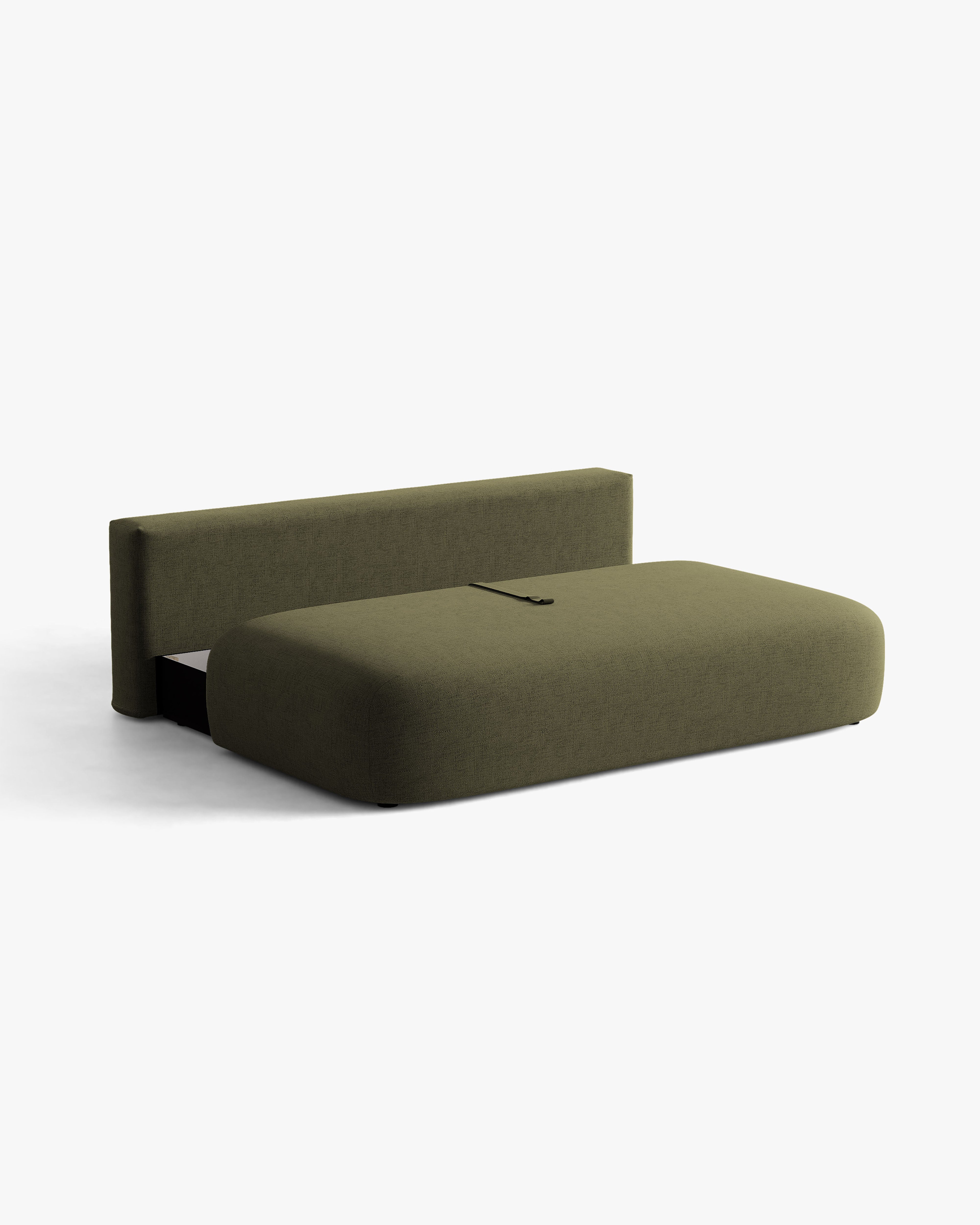 Sofa 3-osobowa z funkcją spania HENA zielony