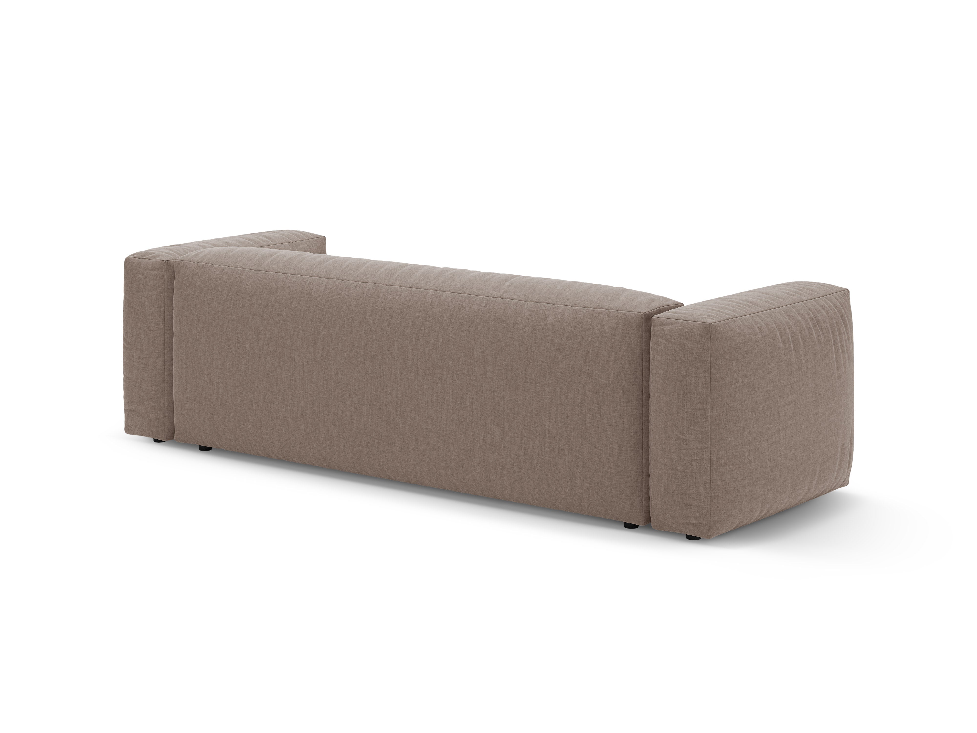Sofa 3-osobowa z funkcją spania MARTINA ciemny beżowy