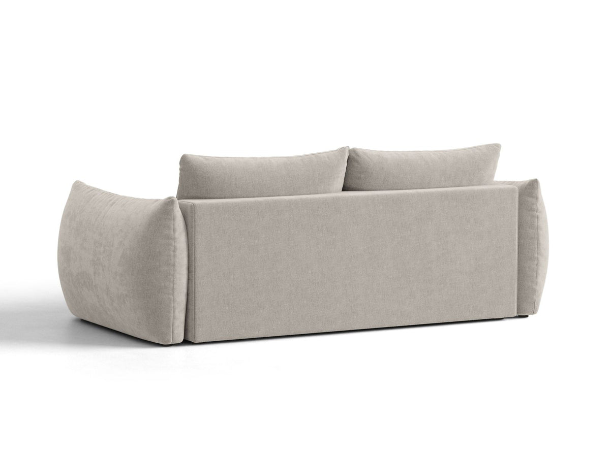 Sofa 3-osobowa z funkcją spania BLOOM jasnoszary – ujęcie 4