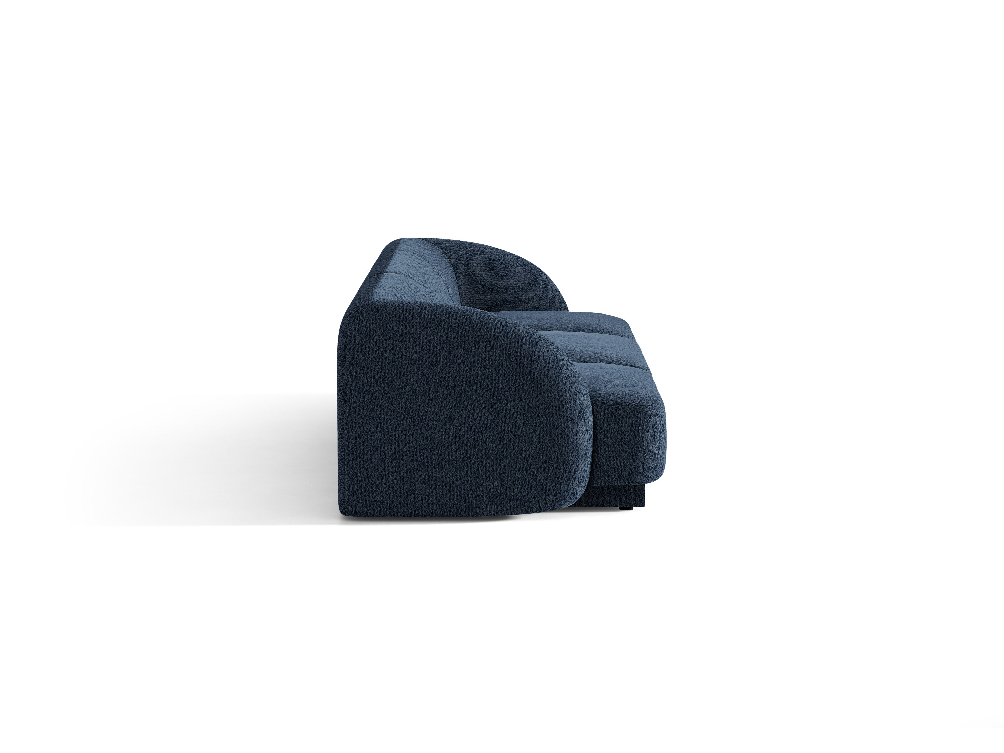Sofa 3-osobowa MILEY ciemnoniebieski boucle