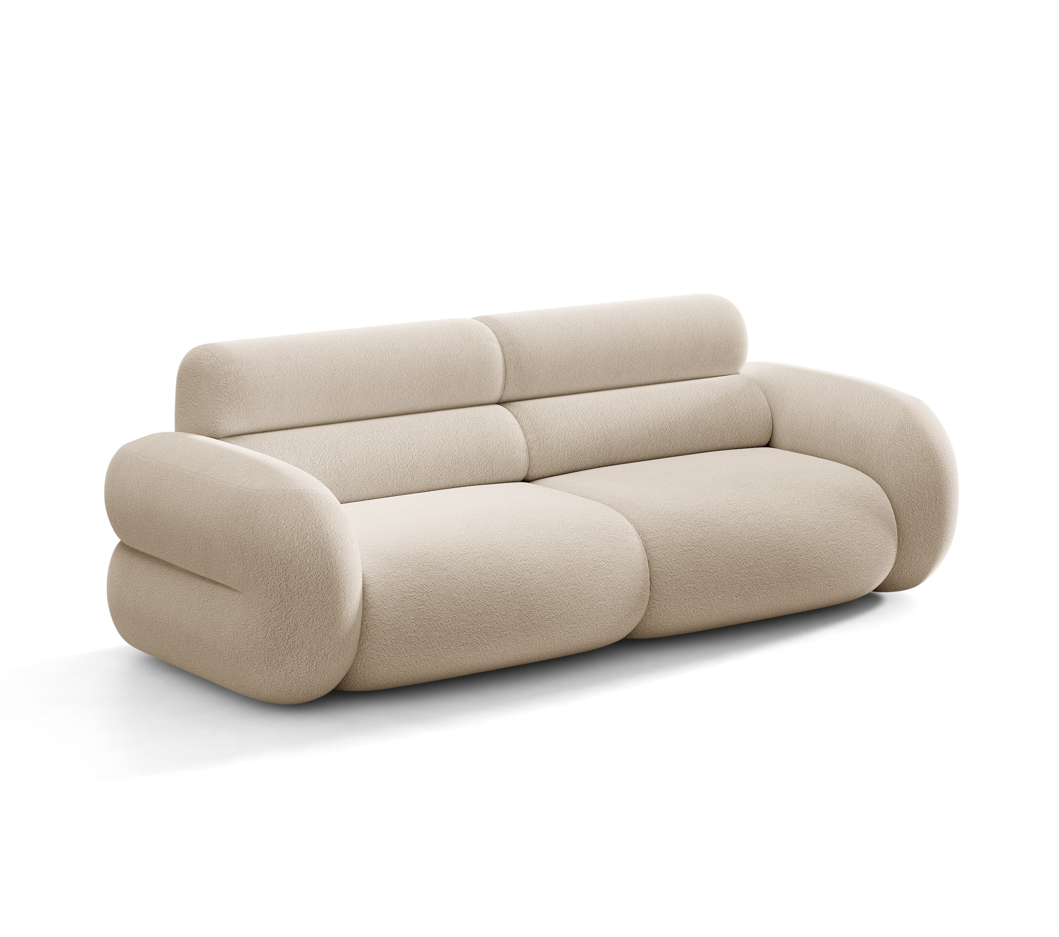 Sofa 3-osobowa NEO beżowy boucle