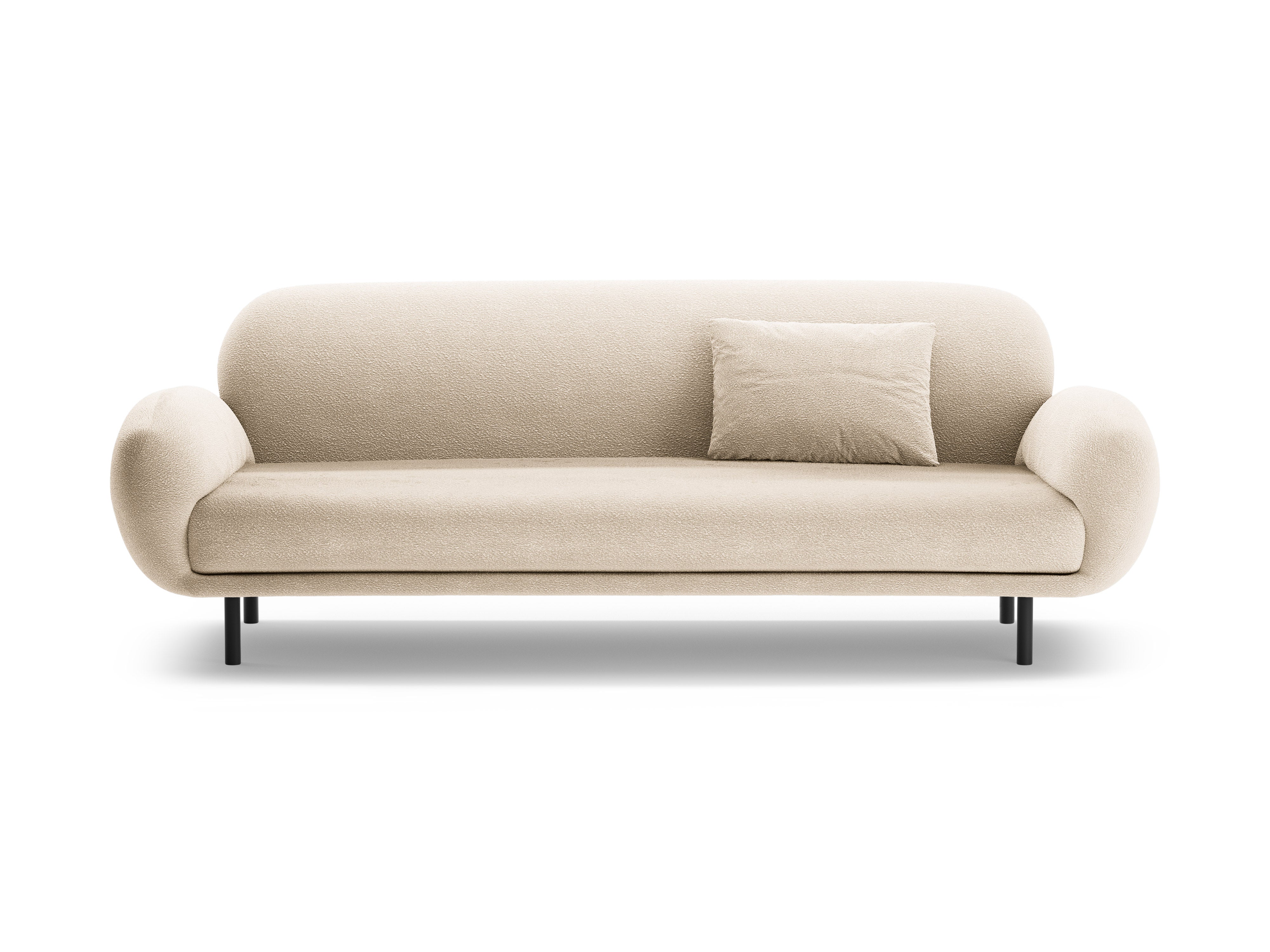 Sofa 3-Sitzer POPPY beige Boucle