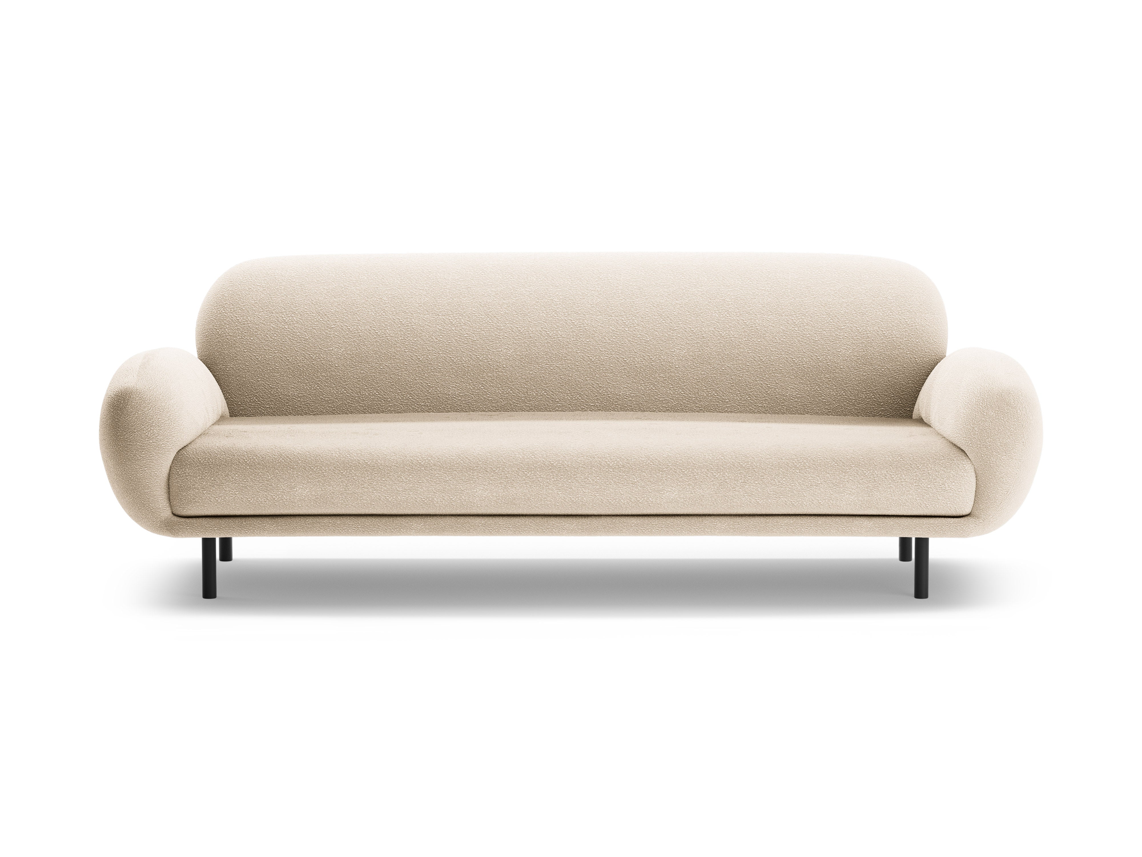 Sofa 3-Sitzer POPPY beige Boucle