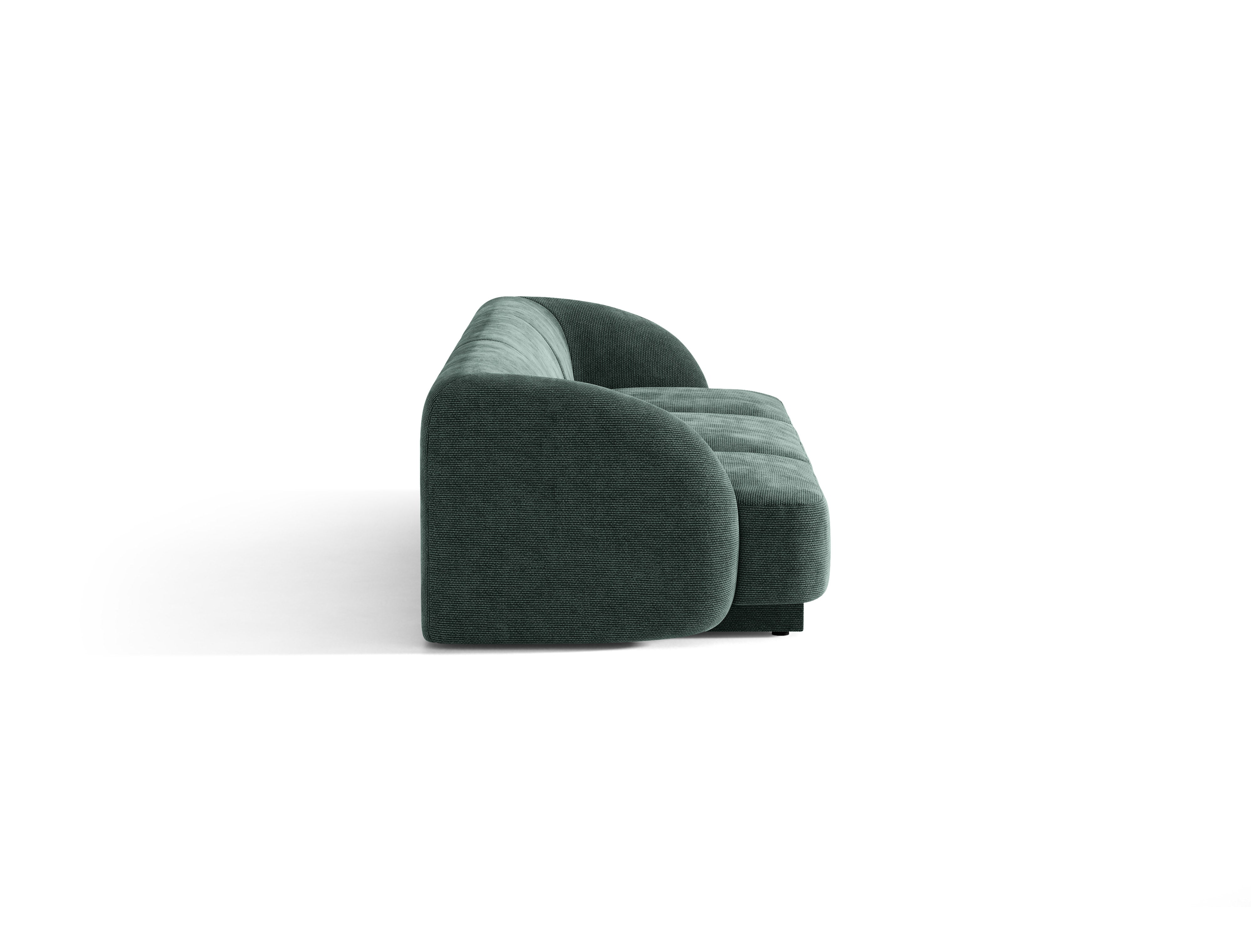 Sofa 3-osobowa MILEY petrol szenil jedwabisty