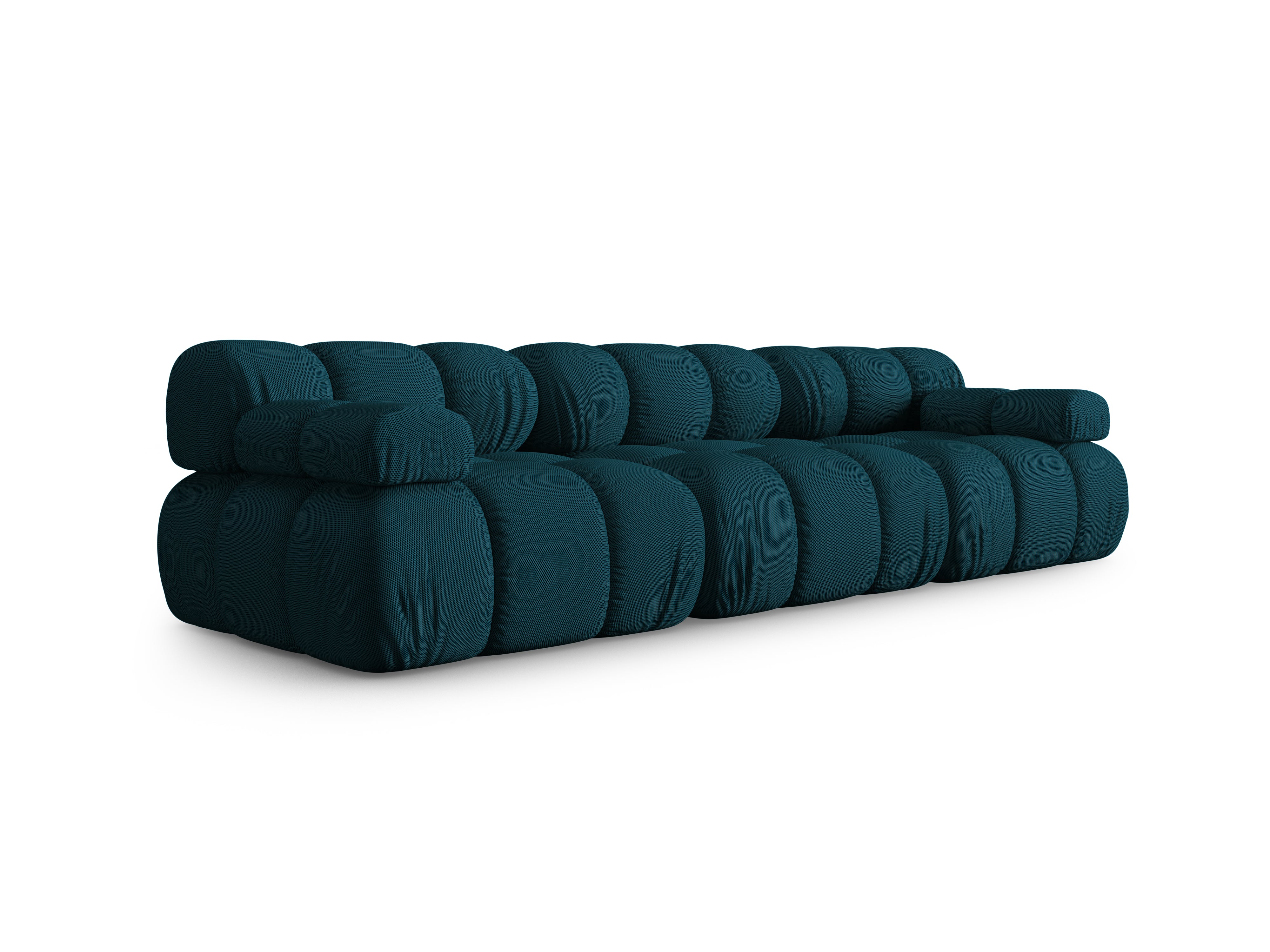 Sofa modułowa 3-osobowa BELLIS morska tkanina 3D