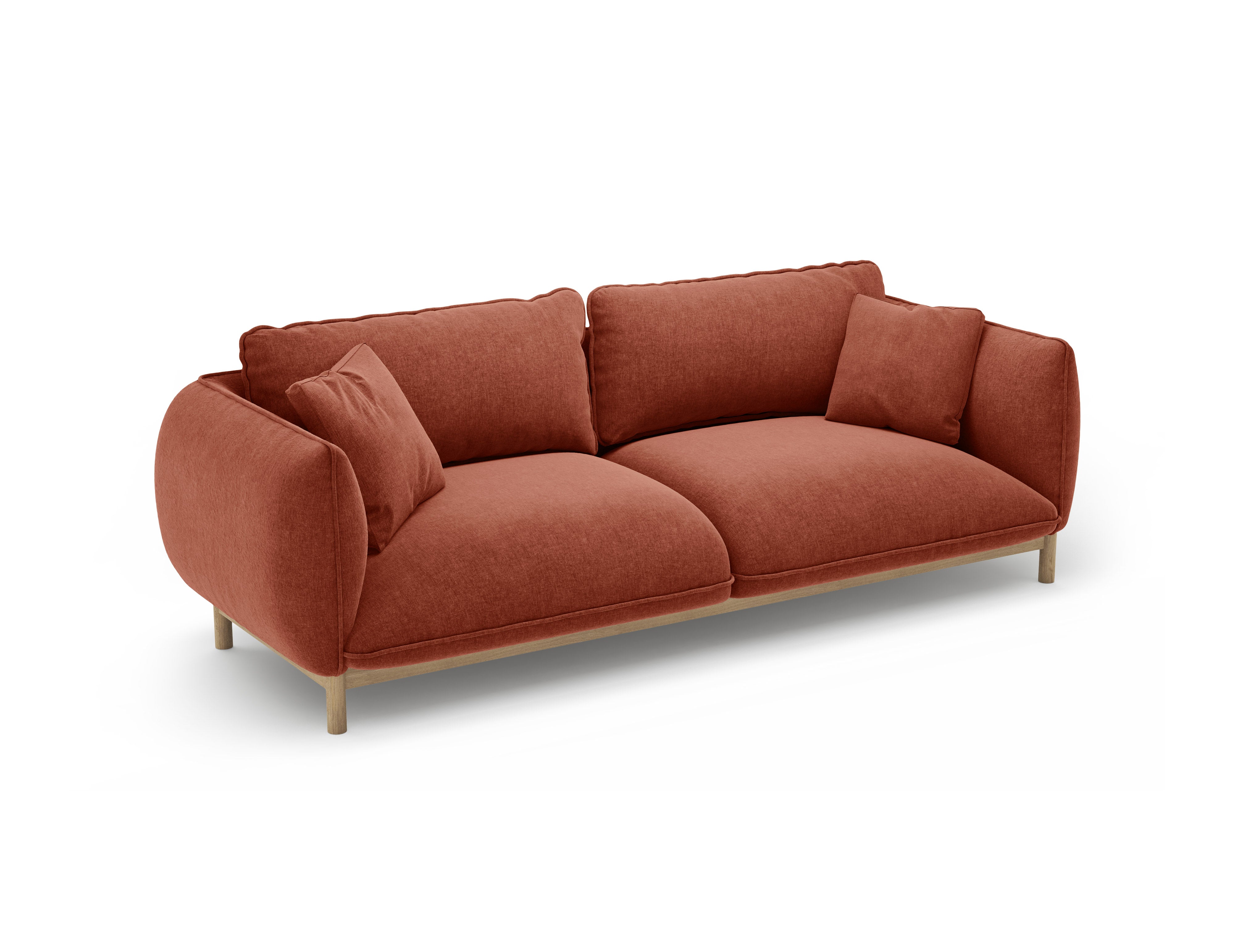 3-seater Sofa ADA chestnut chenille