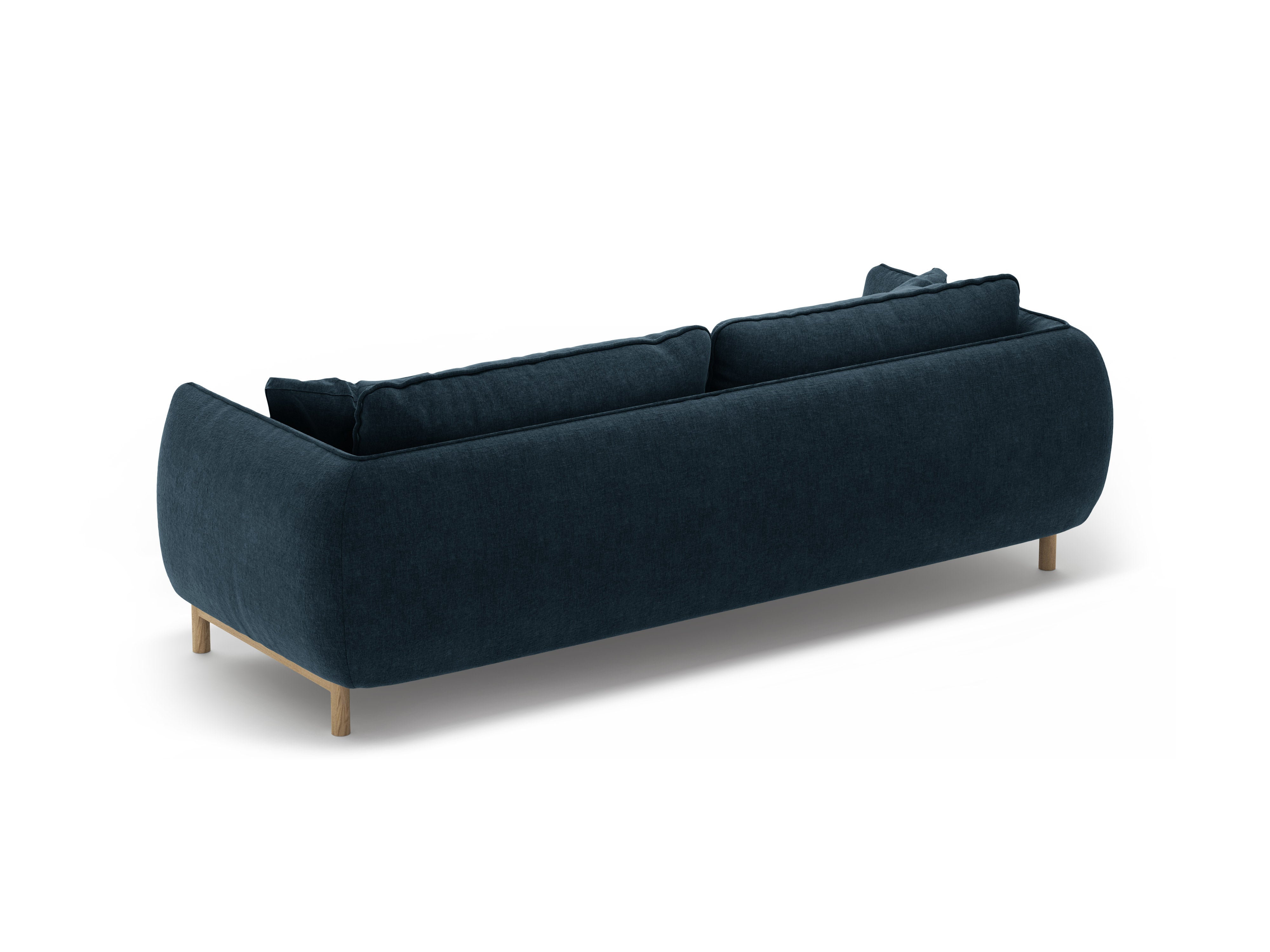 3-seater Sofa ADA sea blue chenille