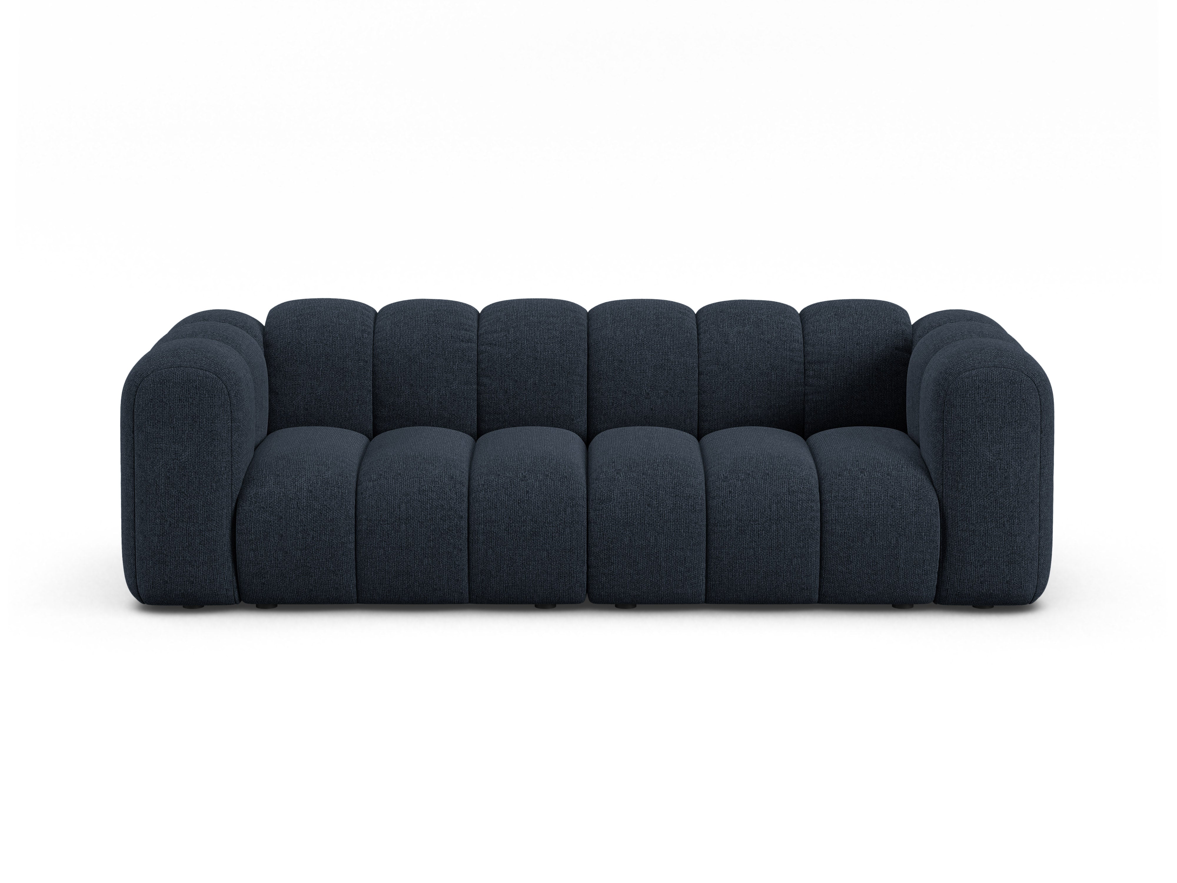 Sofa 3-osobowa LUPINE granatowy szenil