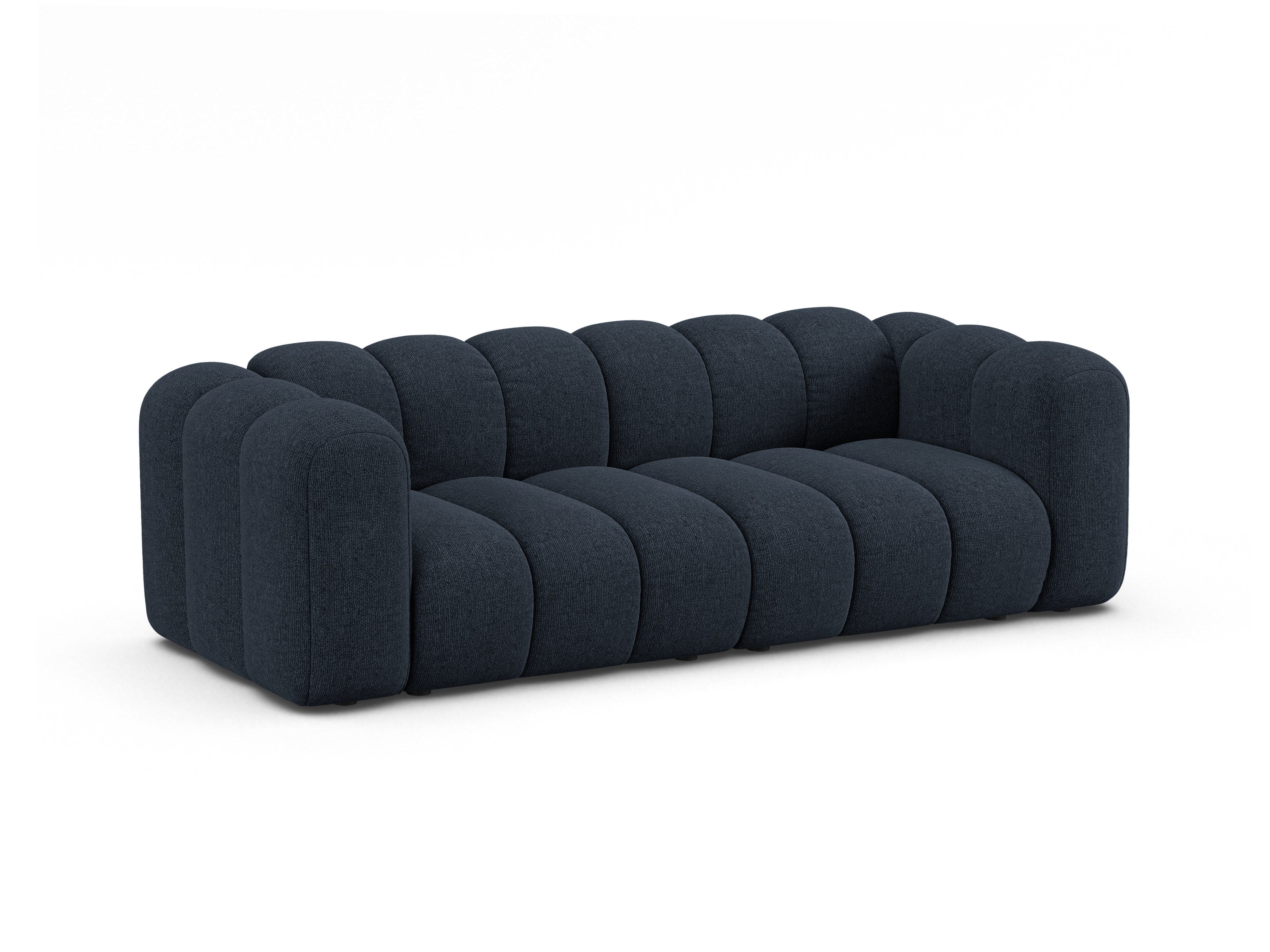 Sofa 3-osobowa LUPINE granatowy szenil