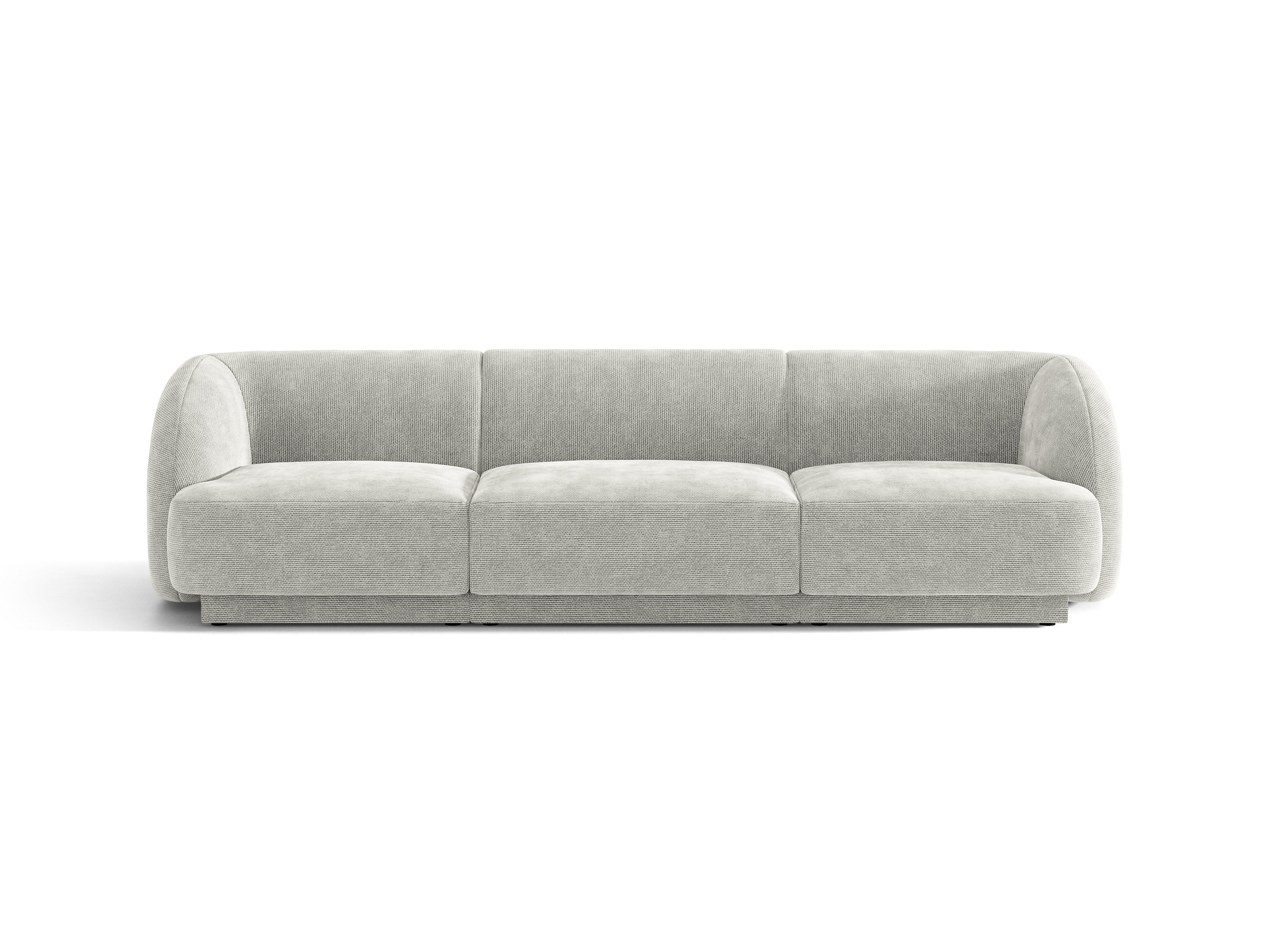 Sofa 3-osobowa MILEY szary szenil