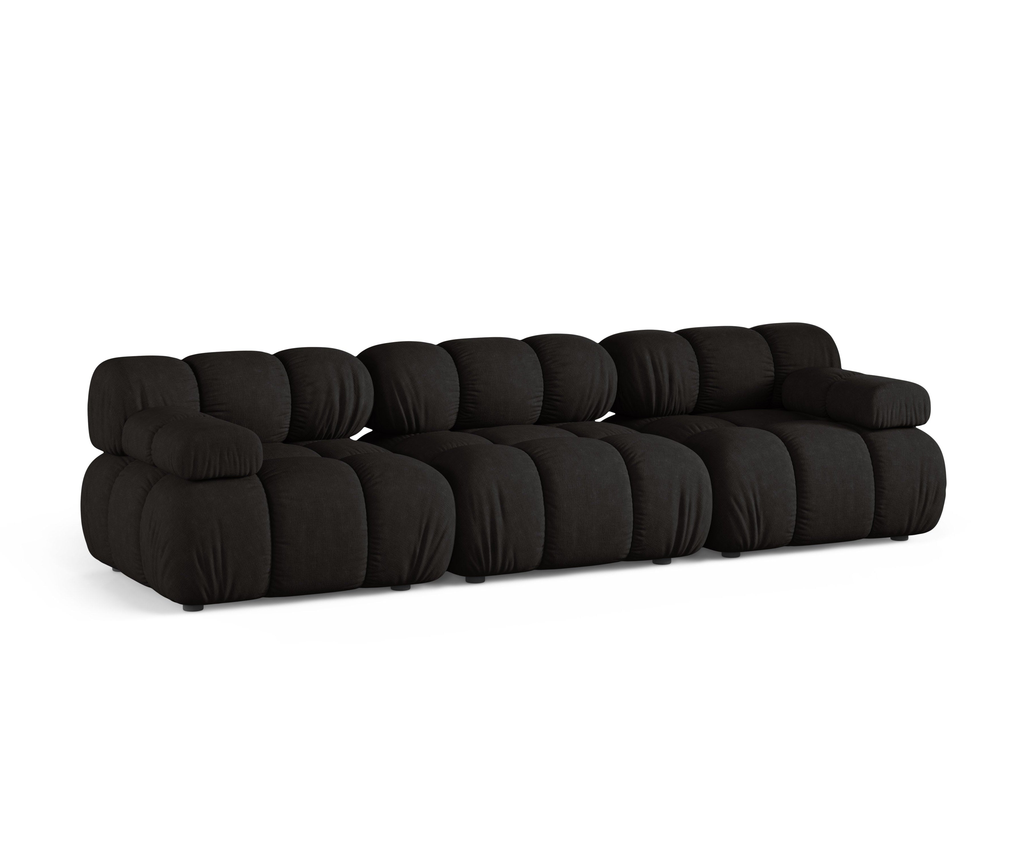 Sofa modułowa 3-osobowa BELLIS czarny