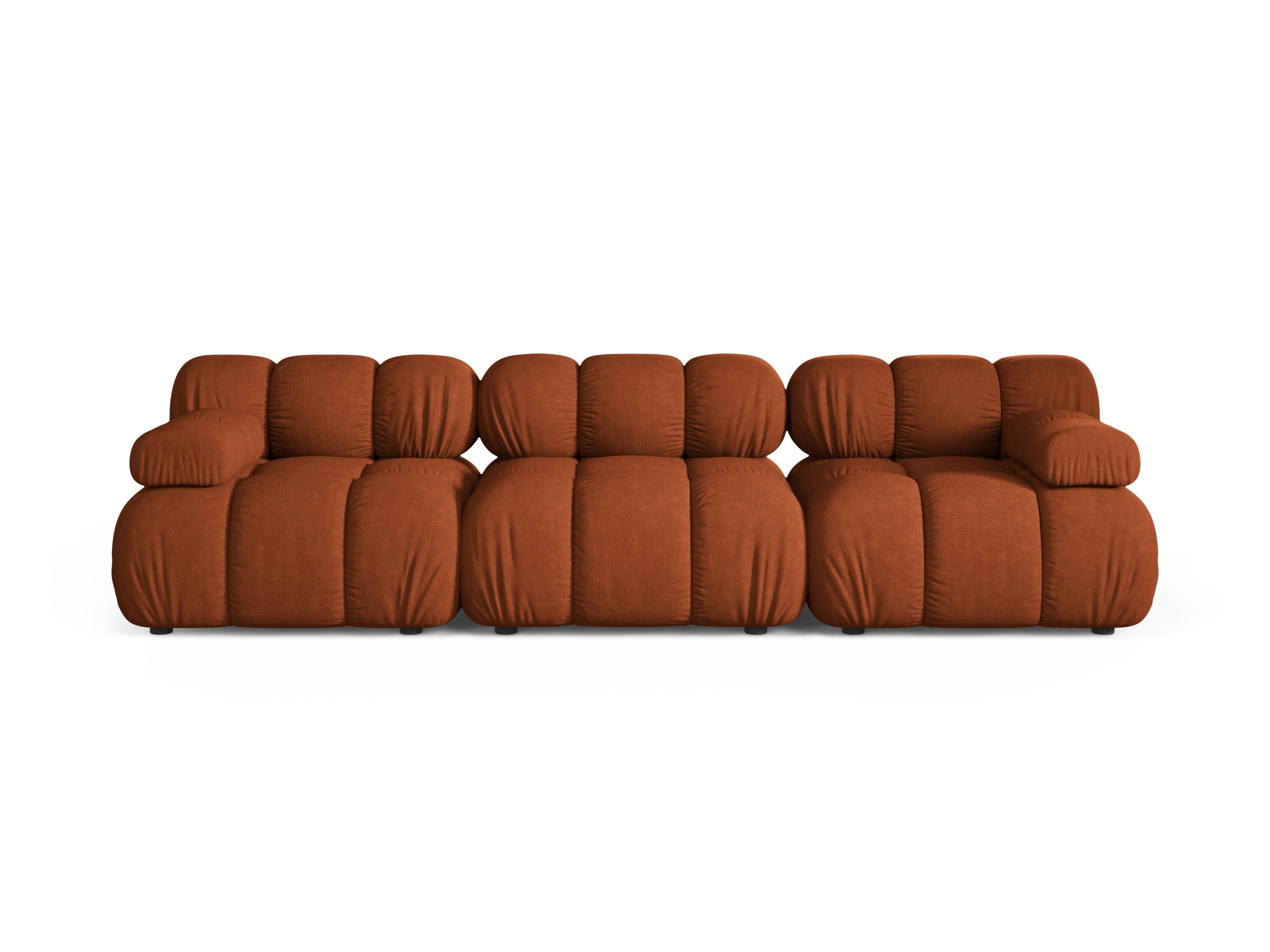 Sofa modułowa 3-osobowa BELLIS ceglany