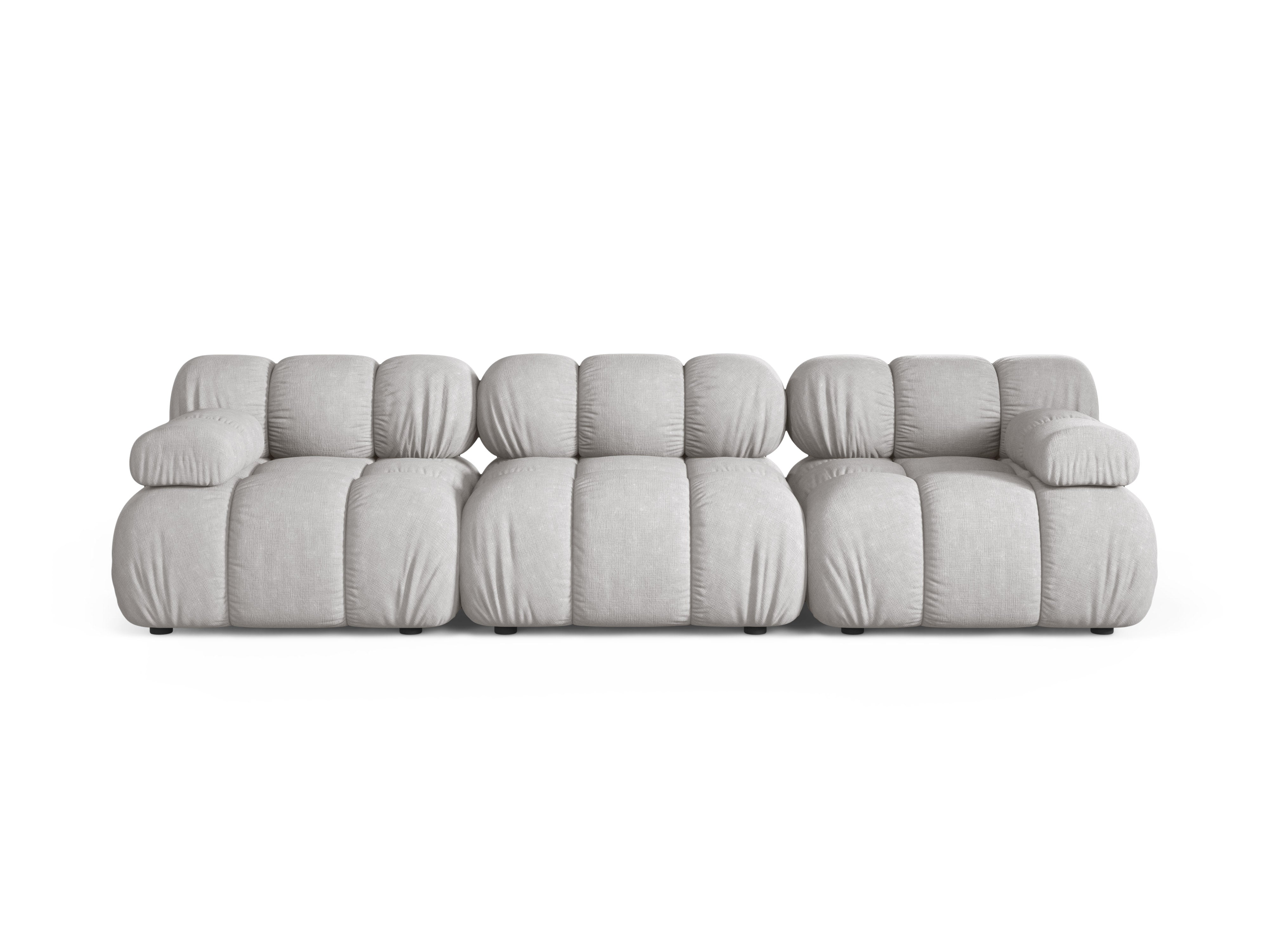 Sofa modułowa 3-osobowa BELLIS jasnoszary