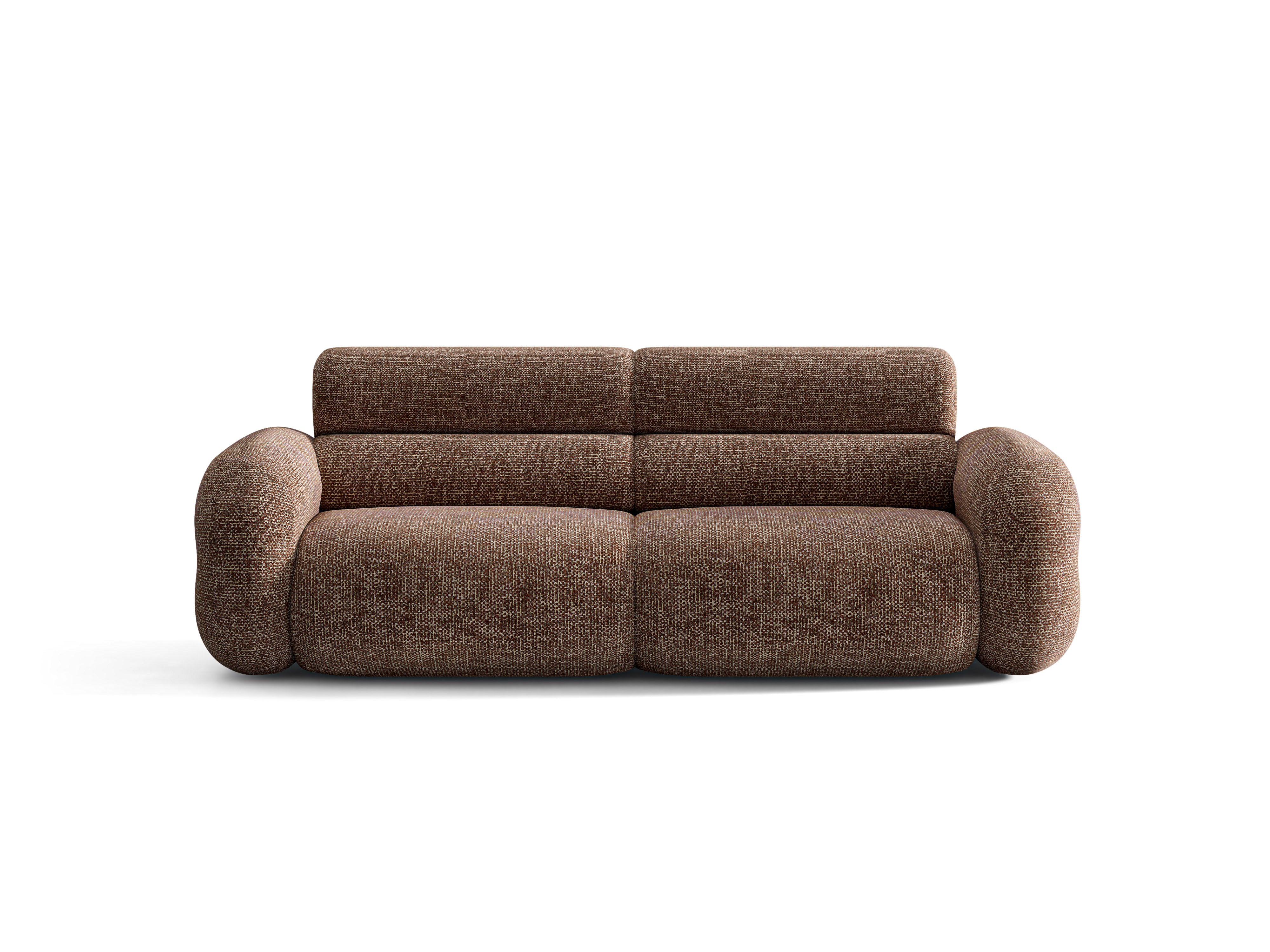 Sofa 3-osobowa NEO brązowy melanż