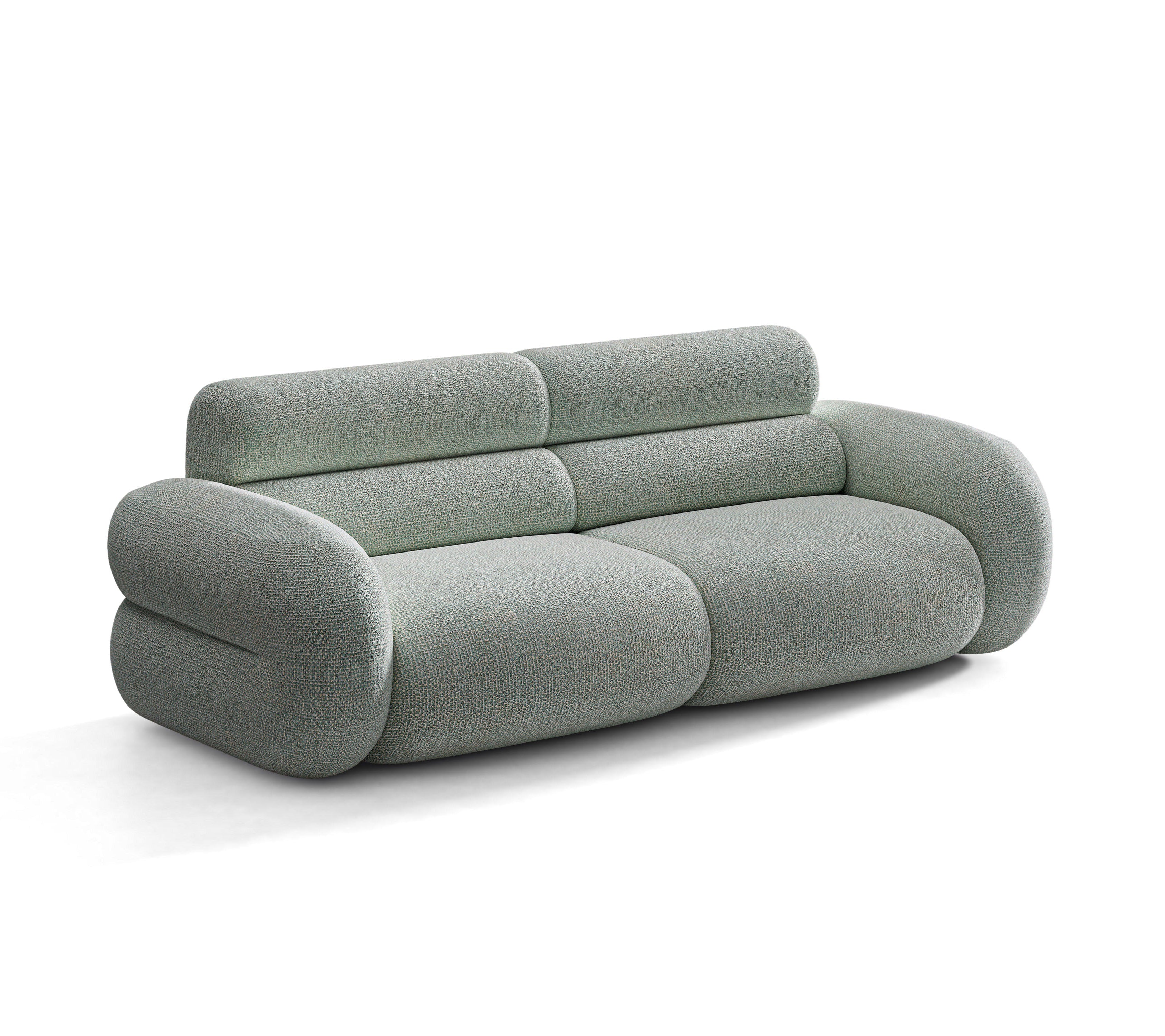 Sofa 3-osobowa NEO niebieski melanż