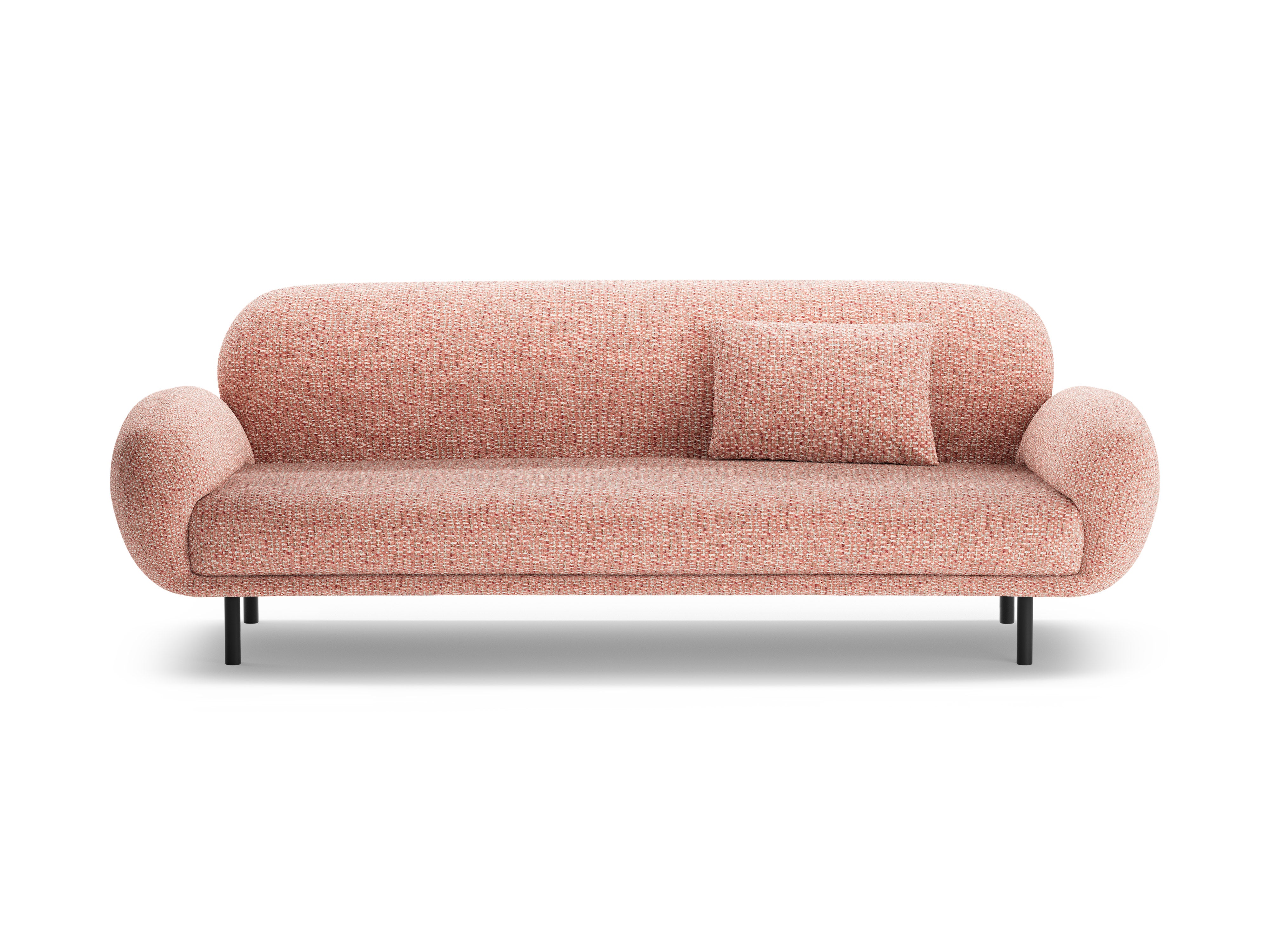Sofa 3-Sitzer POPPY rosa Chenille