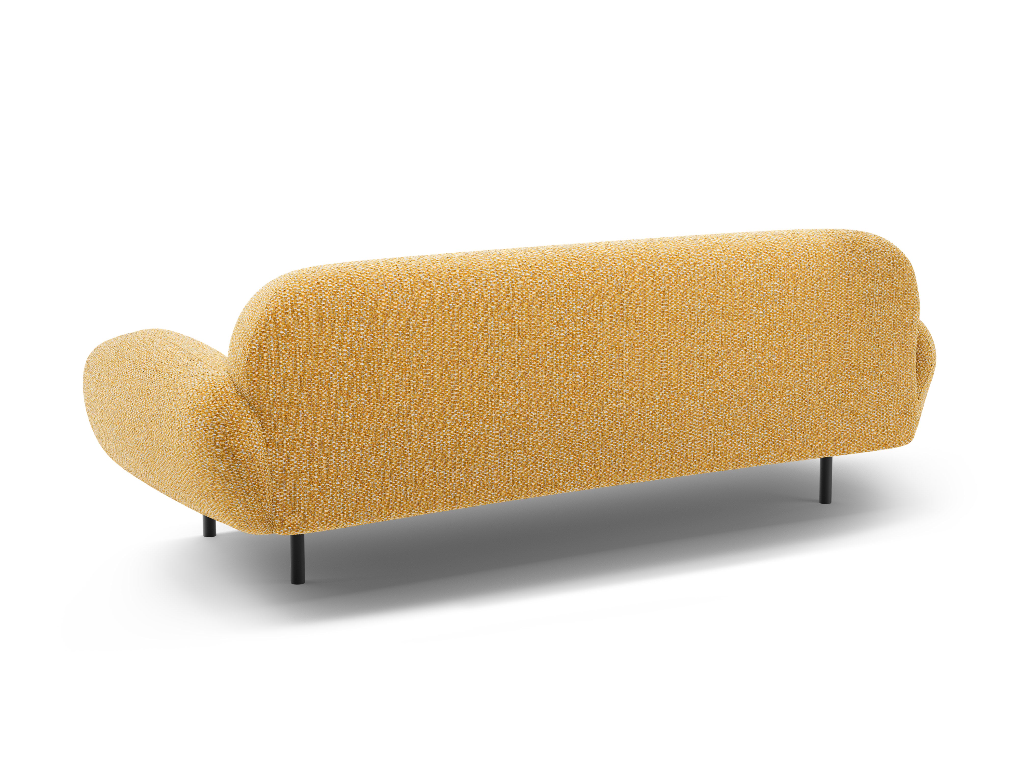 3-seater Sofa POPPY mustard chenille