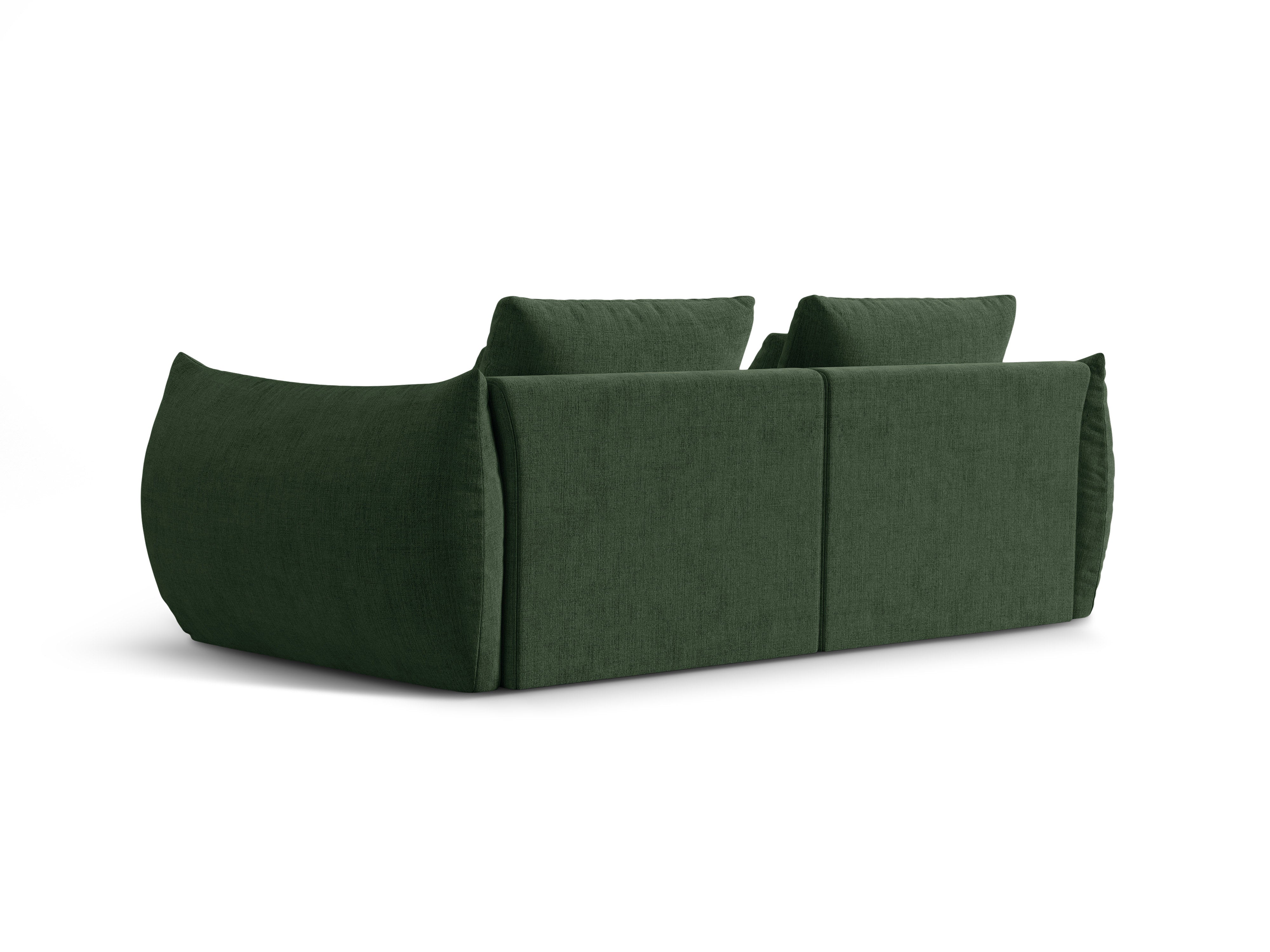 Sofa 3-osobowa BLOOM ciemnozielony