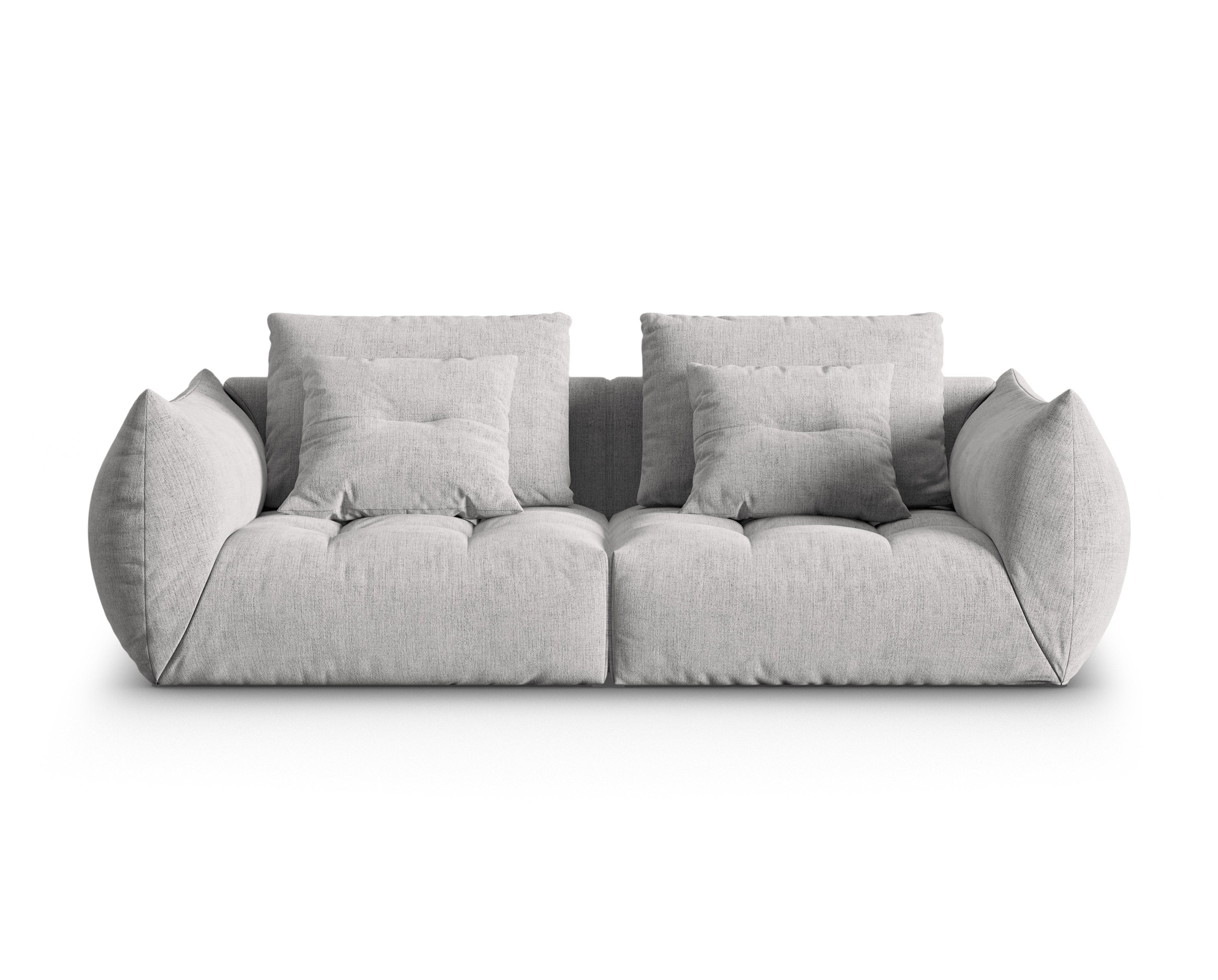 Sofa 3-osobowa BLOOM srebrny