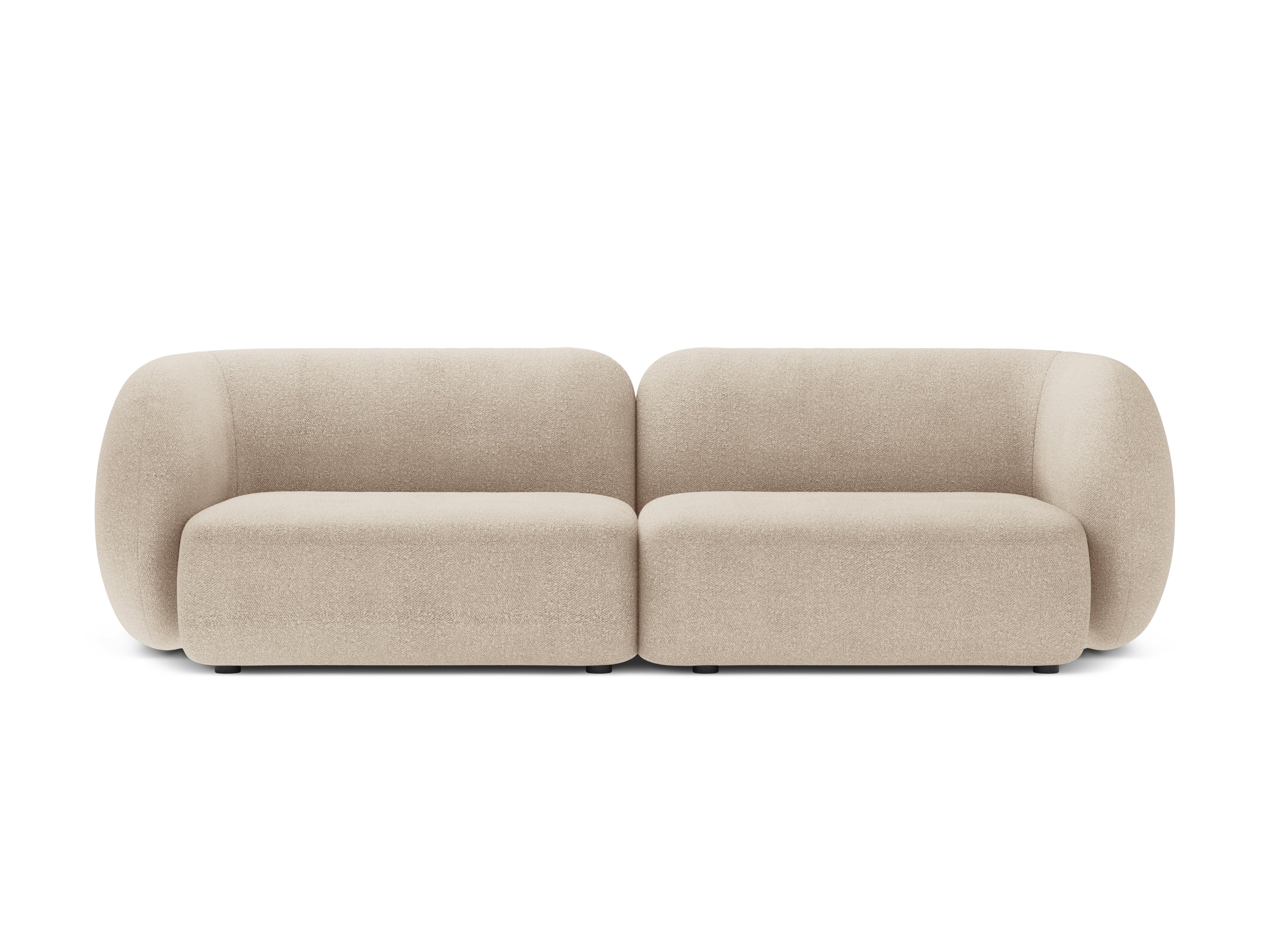 Sofa 4-osobowa KATE beżowy boucle – Micadoni
