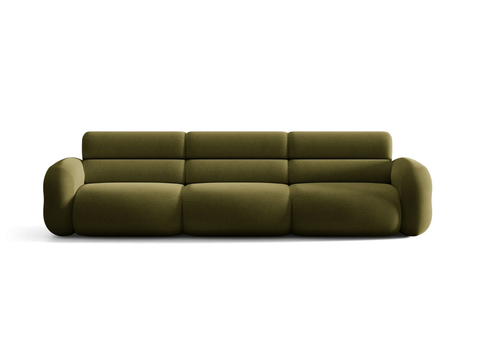 Sofa 4-osobowa NEO oliwkowy boucle