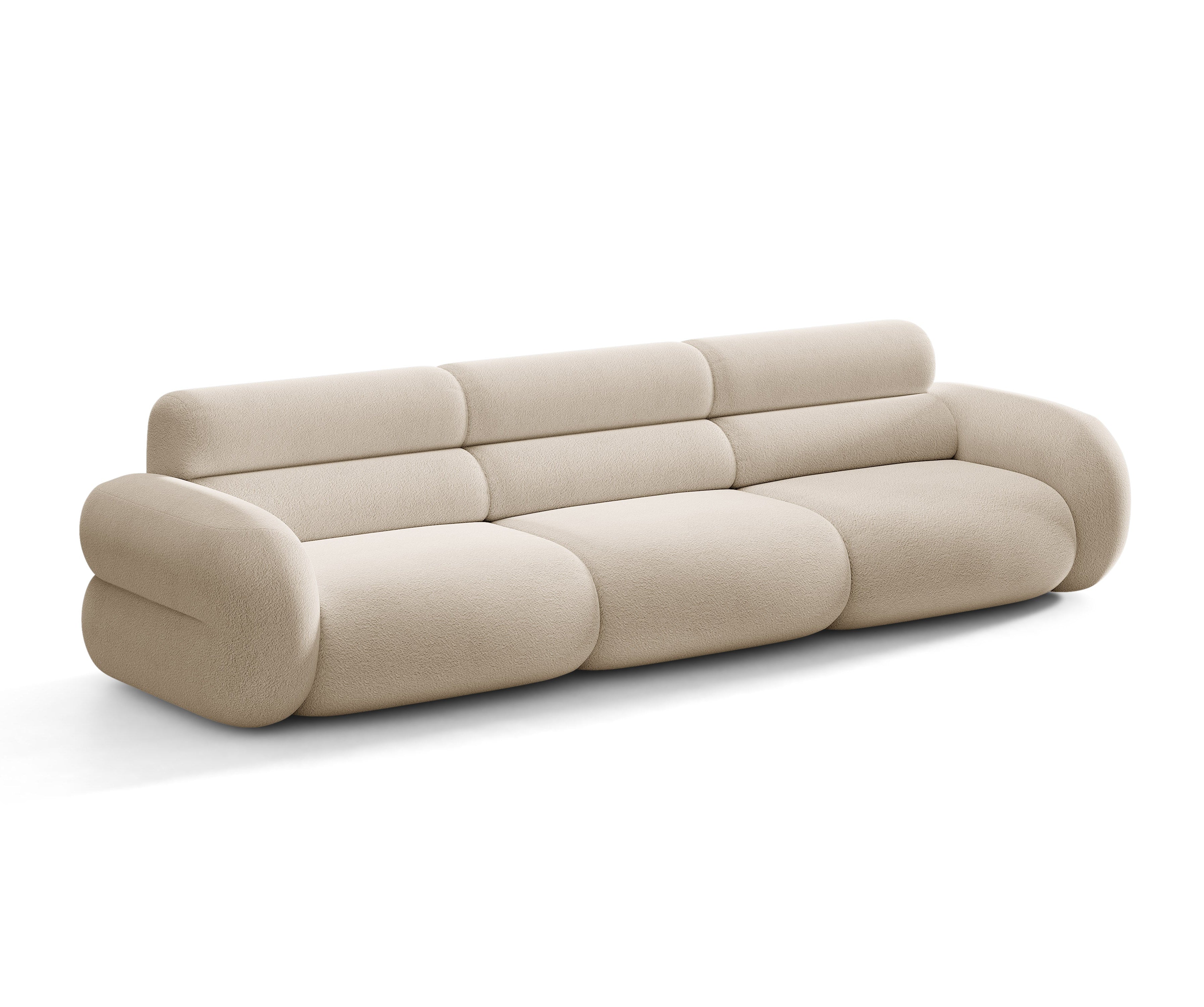 Sofa 4-osobowa NEO beżowy boucle