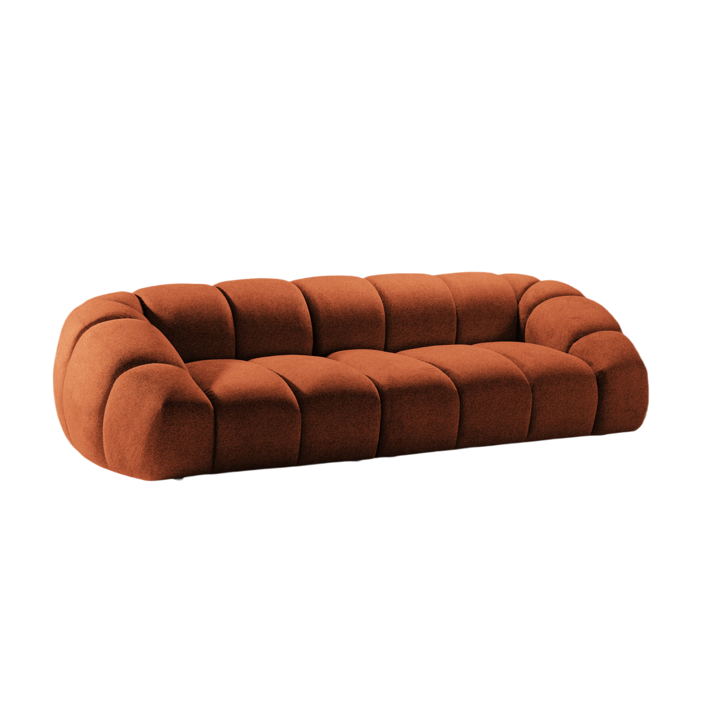 Sofa 4-osobowa DIANA terracotta szenil